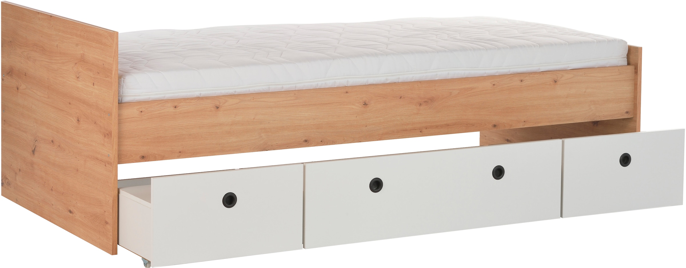 arthur berndt Jugendzimmer-Set »Jugendzimmer-Set »Bente« 2-teilig« 2 tlg. Artisan Oak Nb/Weiß