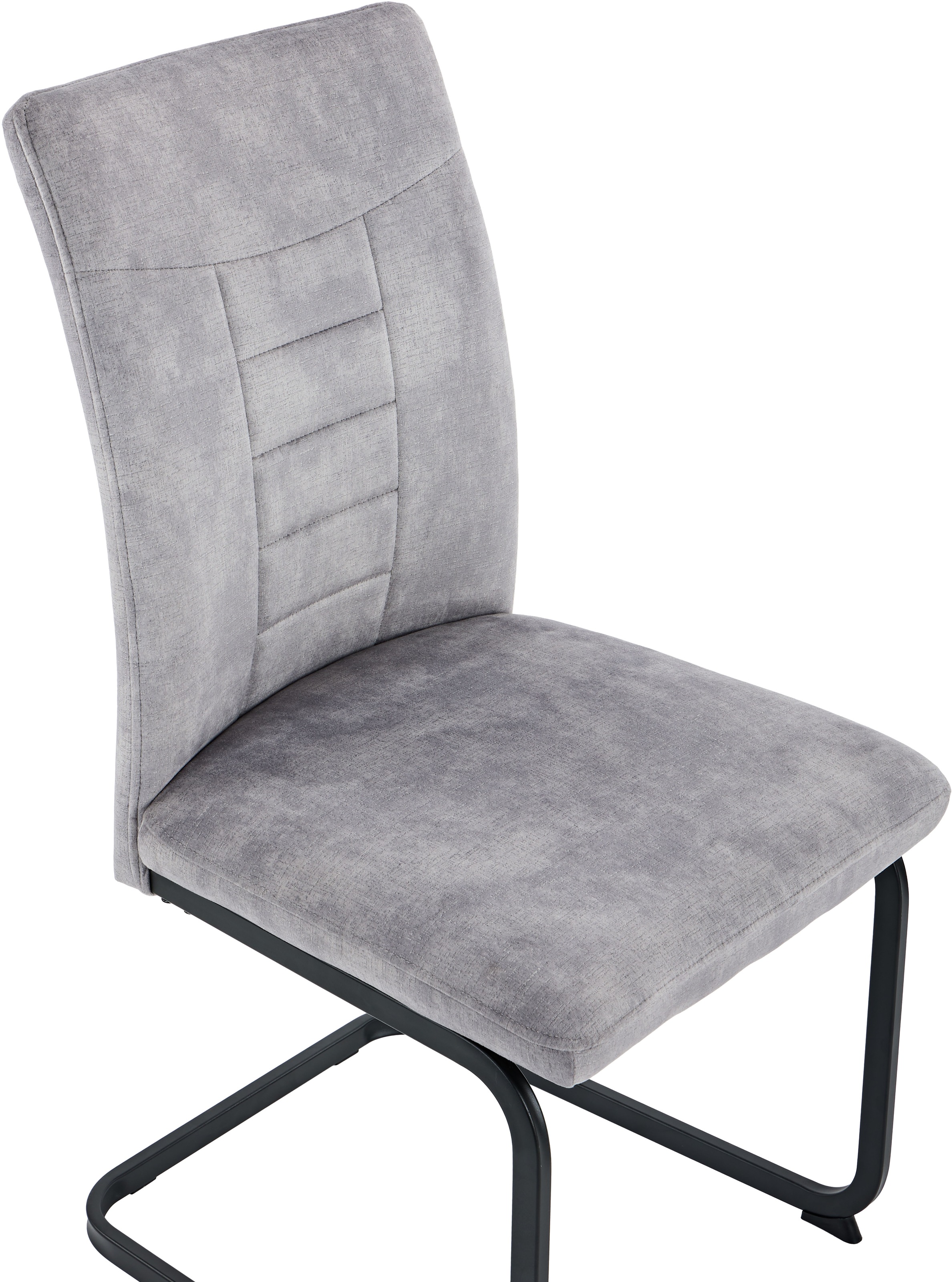 HELA Freischwinger »GELA« (Set) 4 Stk.XL, Wellenfederung, Komfortsitz, Vintage Optik, 140kg belastbar