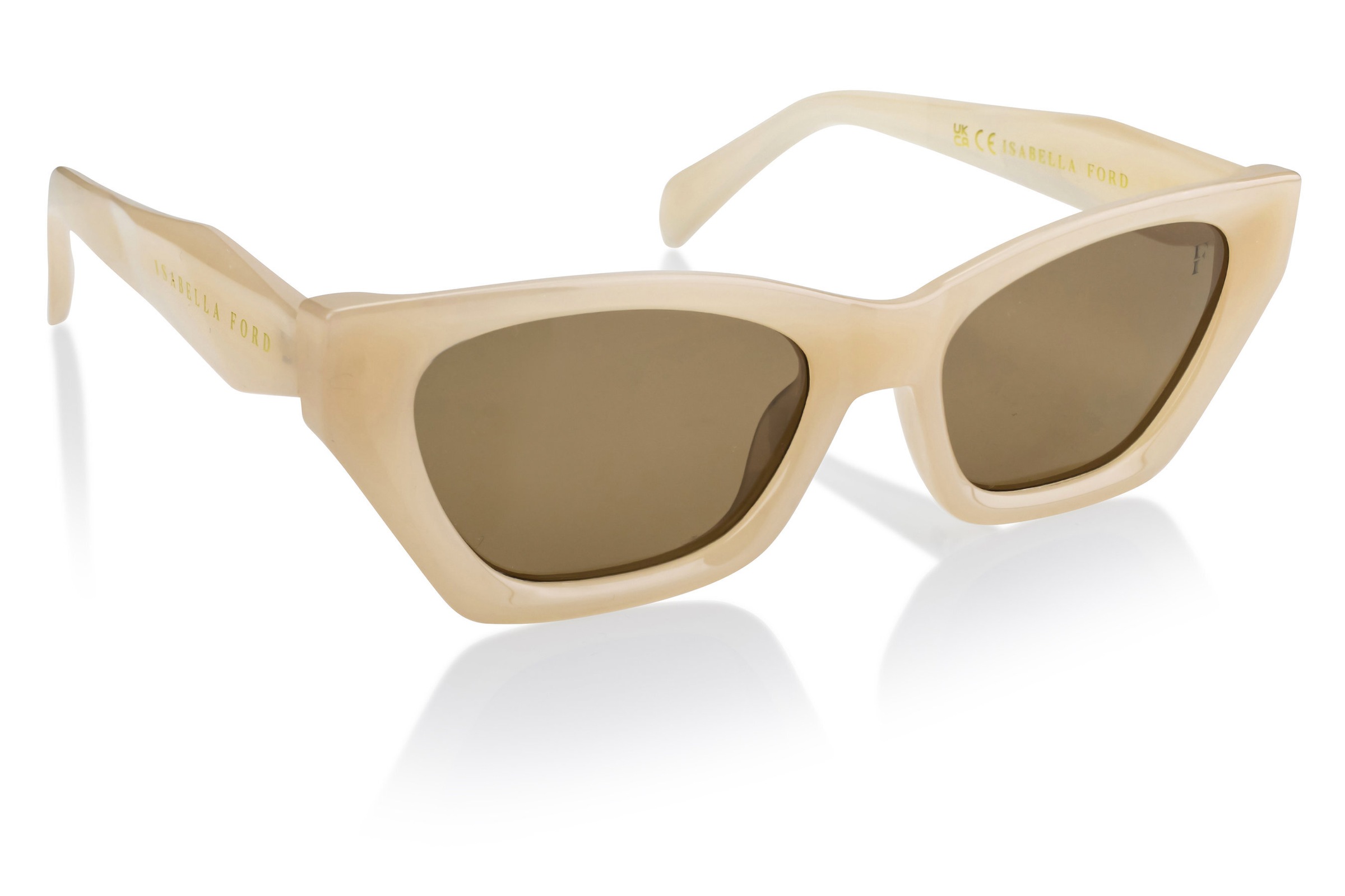 ISABELLA FORD Sonnenbrille »FA04-03« Glas 0,74 mm, polarisierte Gläser, UV400, CAT3.0