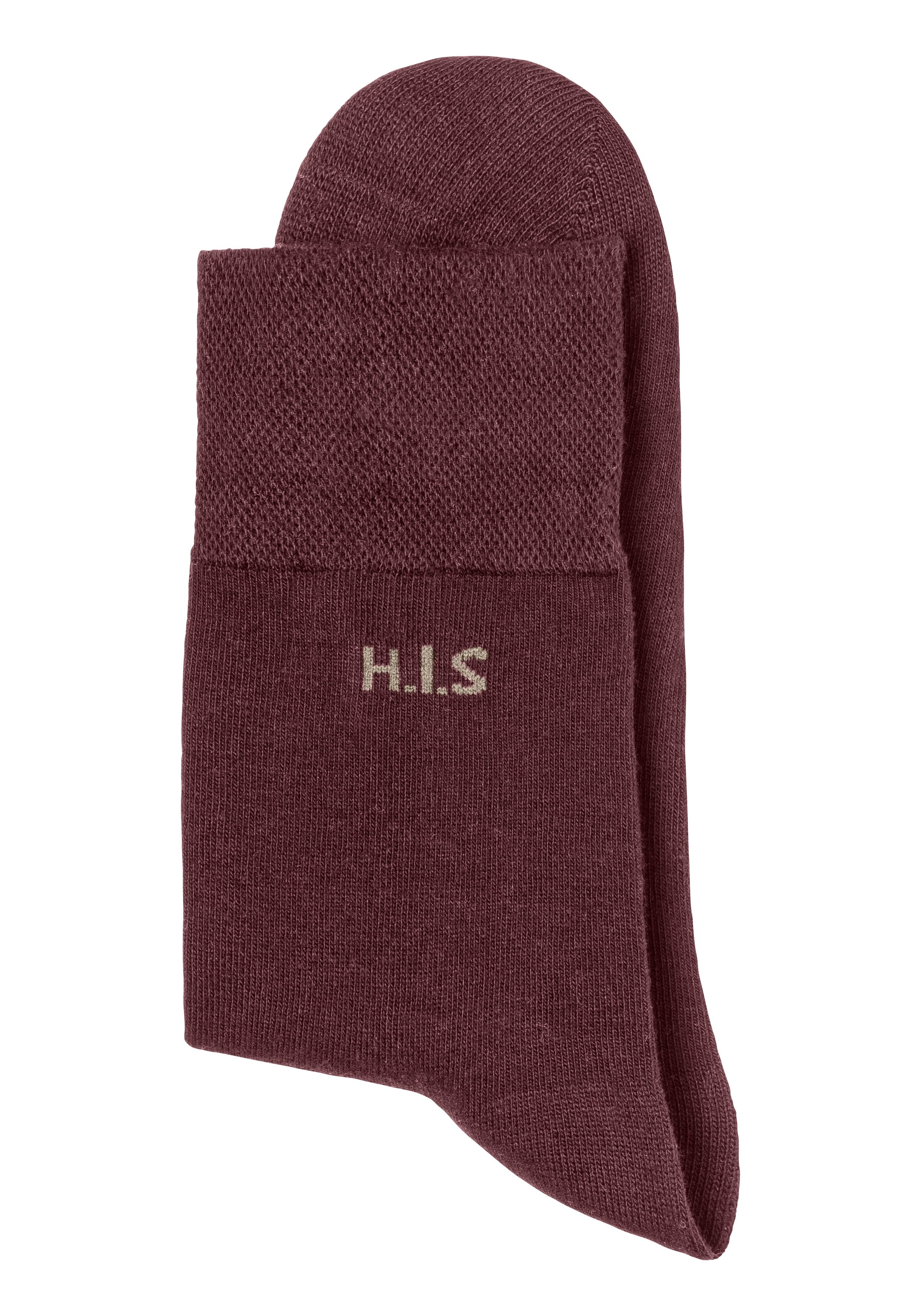 H.I.S Socken, (Packung, 12 Paar), ohne einschneidendes Gummi