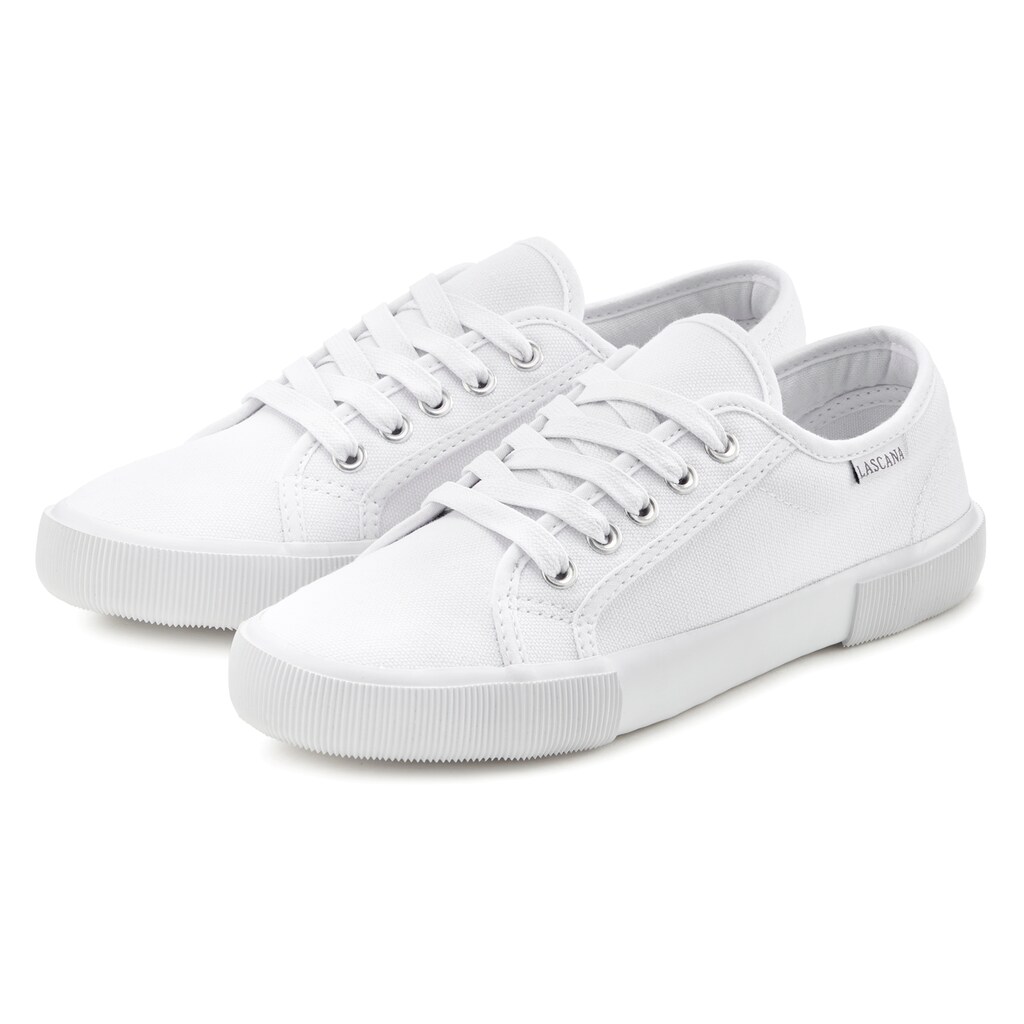 LASCANA Sneaker, aus Textil