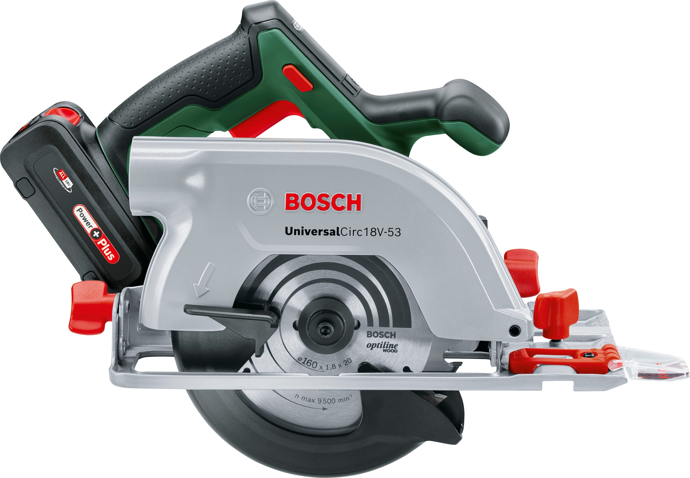 Bosch Home & Garden Akku-Handkreissäge »UniversalCirc 18V-53«, (Set), inkl.  Akku und Ladegerät online kaufen | mit 3 Jahren XXL Garantie