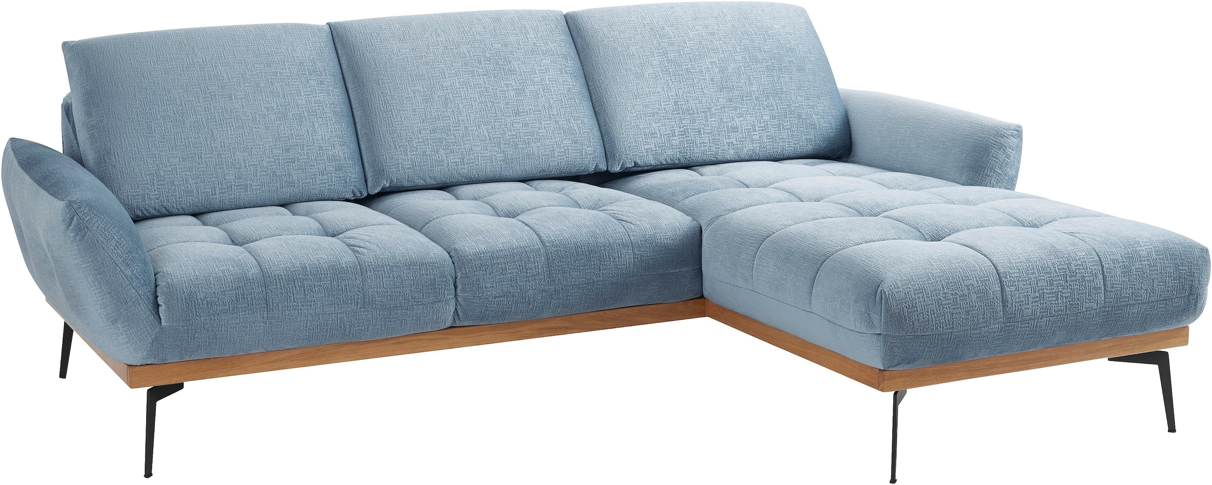 Guido Maria Kretschmer Home&Living Ecksofa »Palíc, inkl. Rückenverstellung, bequem, elegant, Breite 245cm, L-Form«