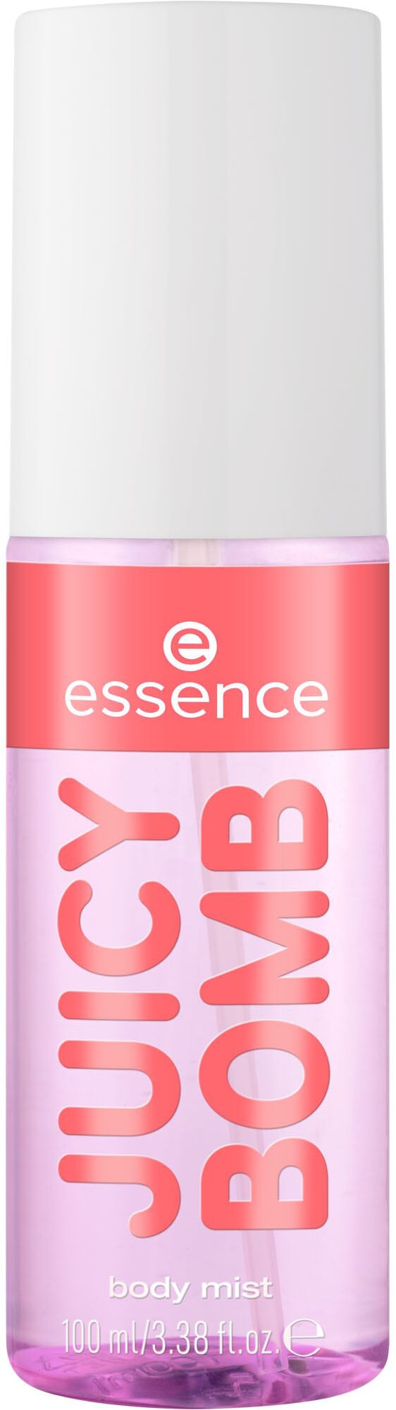 Essence Körperspray »JUICY BOMB PARTY body mist 03« Reisefreundliches Flakon, hält den ganzen Tag, riecht fruchtig-frisch.