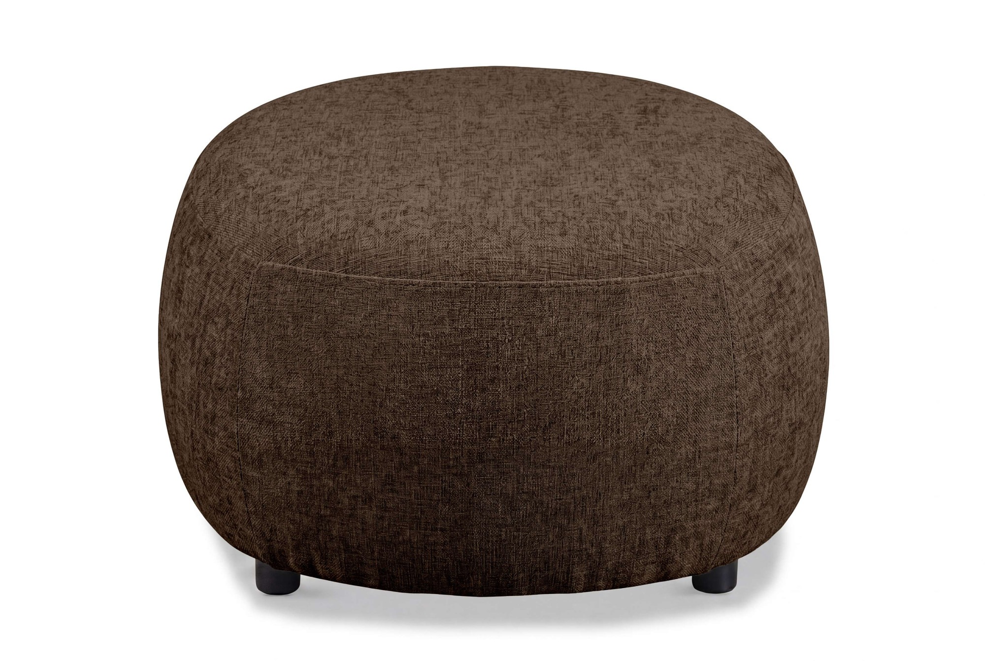 OTTO home Polsterhocker »OSTRUP, Naturtöne, Boucle oder Chenille« 90x64 cm, organische Form mit sanften Rundungen