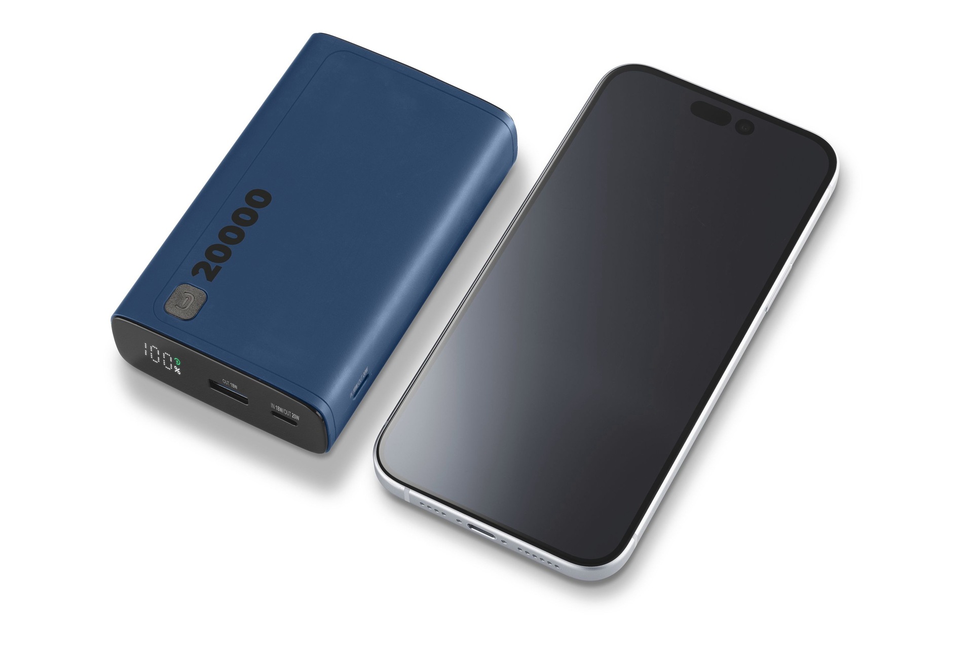 Cellularline Powerbank »Elite 20000 PD Portable Charger«, Cellularline Power Bank Elite 20000 PD Black