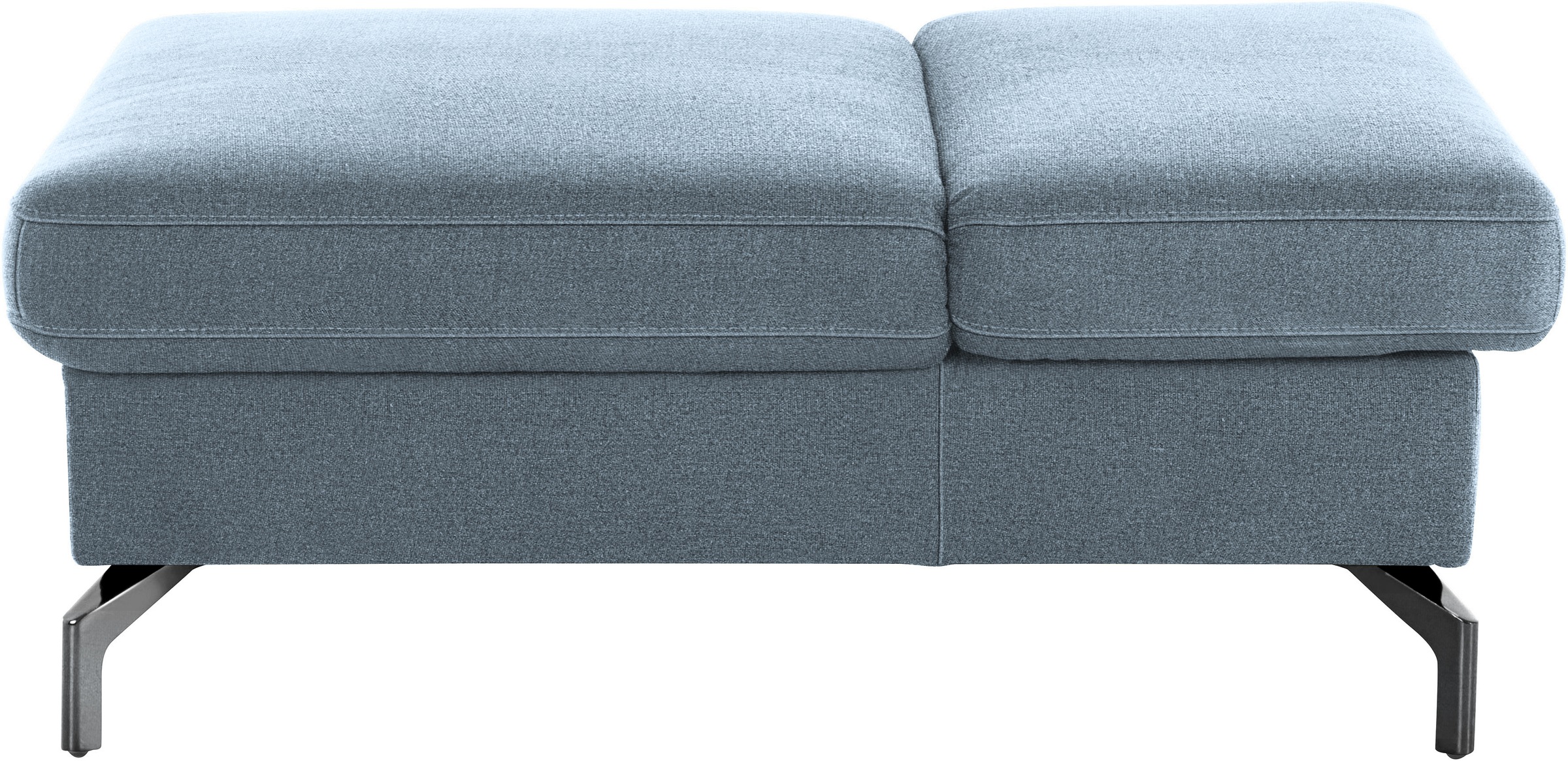 sit&more Hocker »Brisbane«, Fußhöhe 12 cm, mit Federkern und Klappfunktion