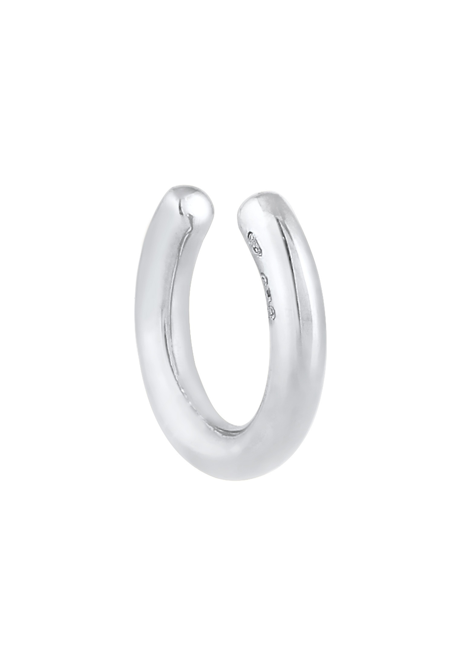 Elli Ohrklemme »Ohrringe Earcuff Single Rund Basic 925 Silber«