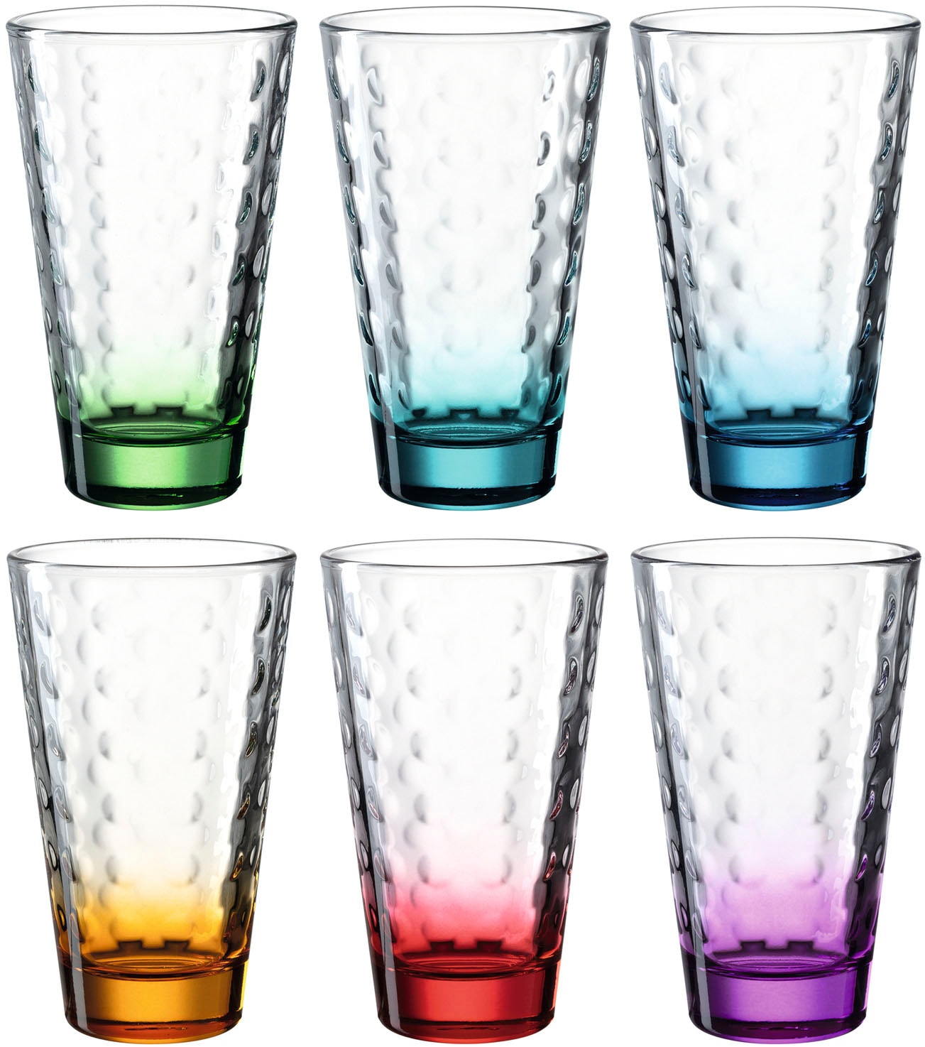 LEONARDO Gläser-Set "OPTIC" 300 ml, 6-teilig