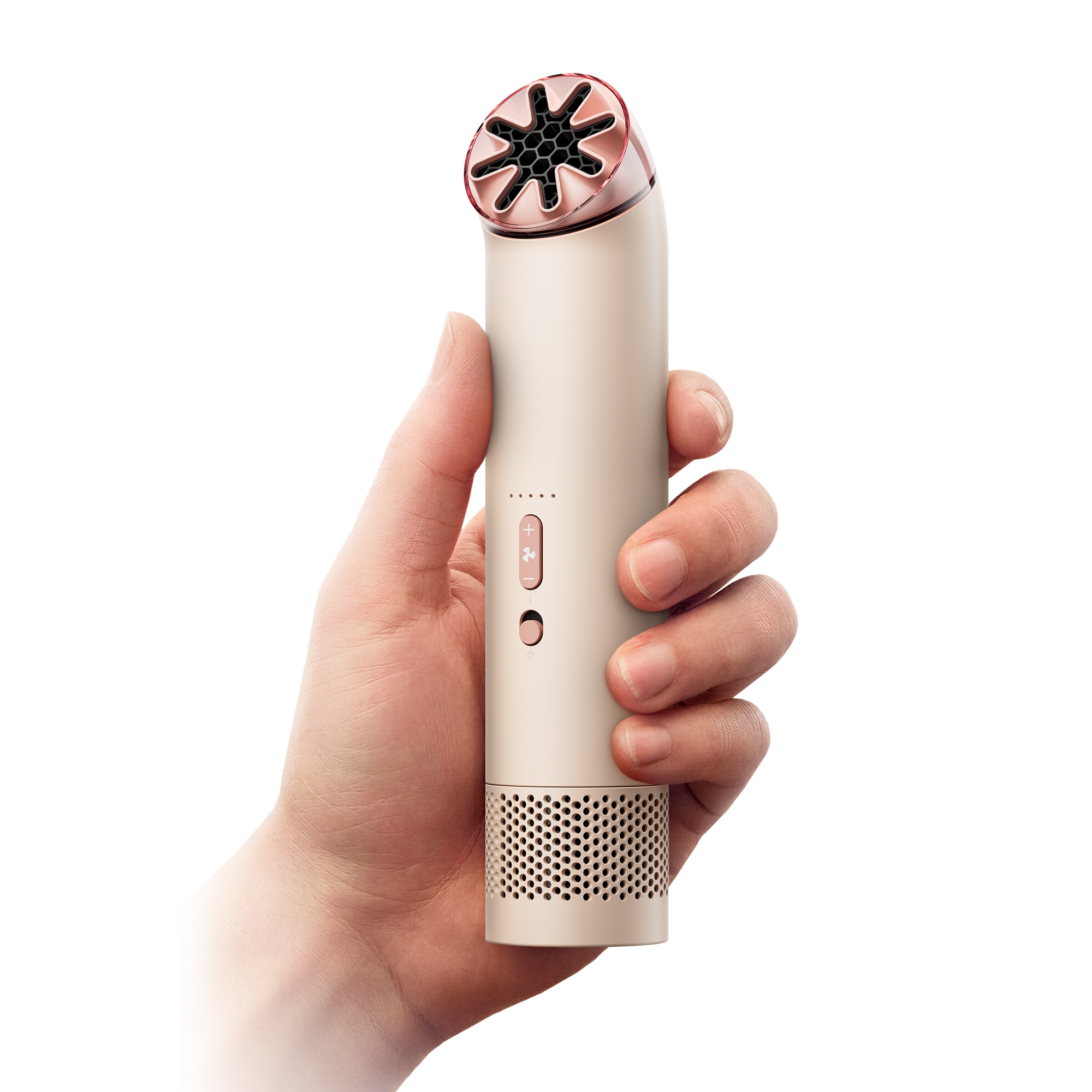 DYSON Handventilator »HushJet Mini Cool« 360° drehbare bladeless Düse, leise, mobil, 5 Luftstufen, Boost-Modus