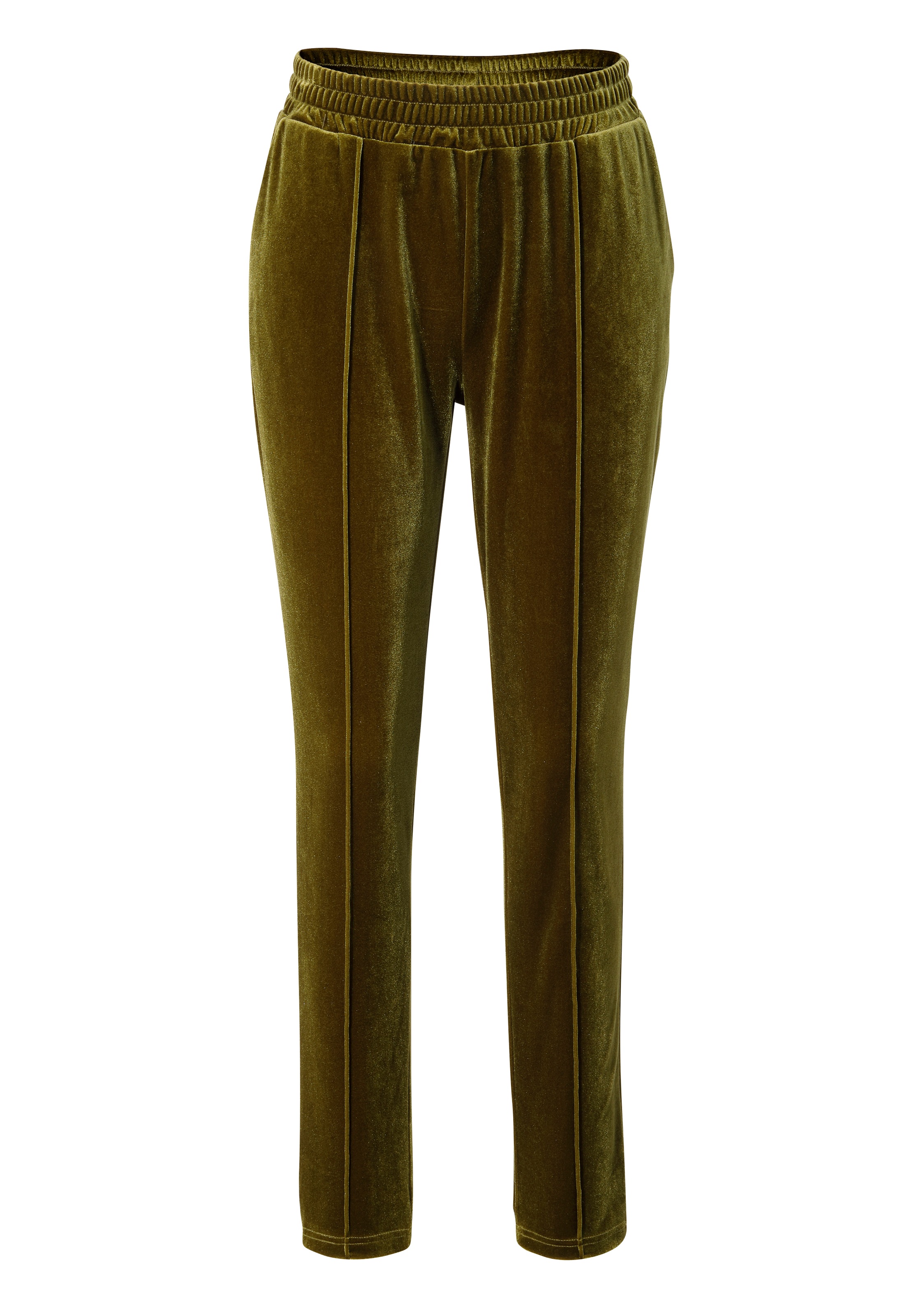 Aniston CASUAL Schlupfhose, aus edlem, glänzenden Samt