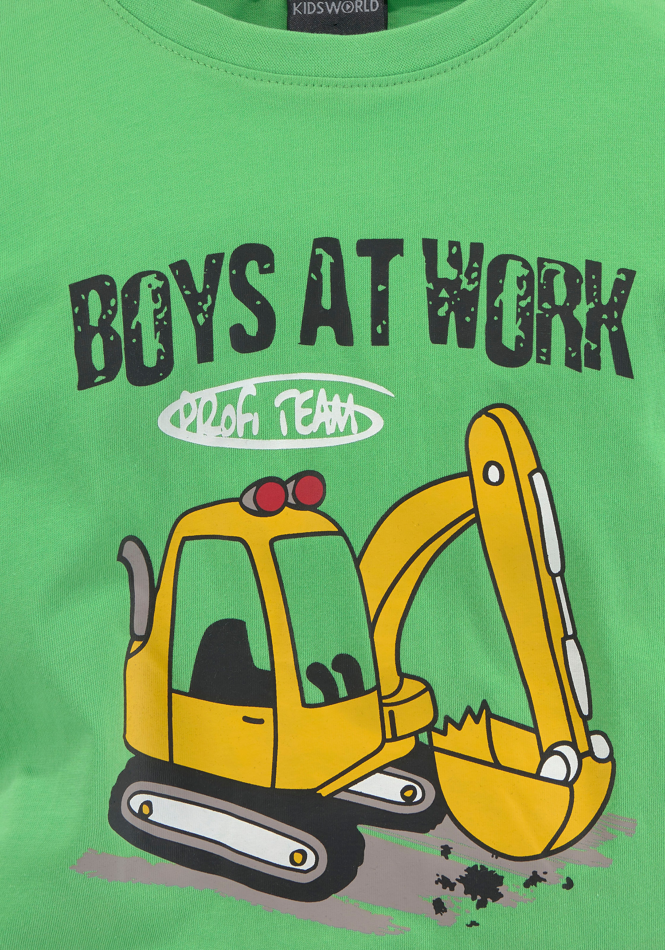 KIDSWORLD Shirt & Shorts »2tlg. Set T-Shirt+Sweatbermudas« Spar-Set, 2, 2 Stk. BOYS AT WORK