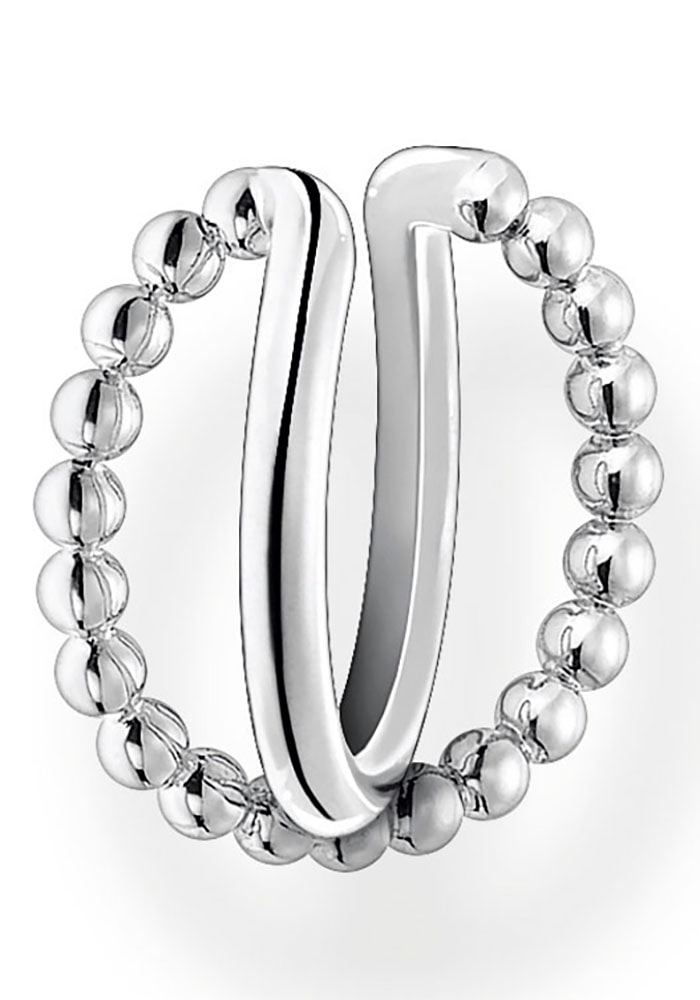 THOMAS SABO Silver Dots Criss Cross Ear Cuff EC0023-001-21