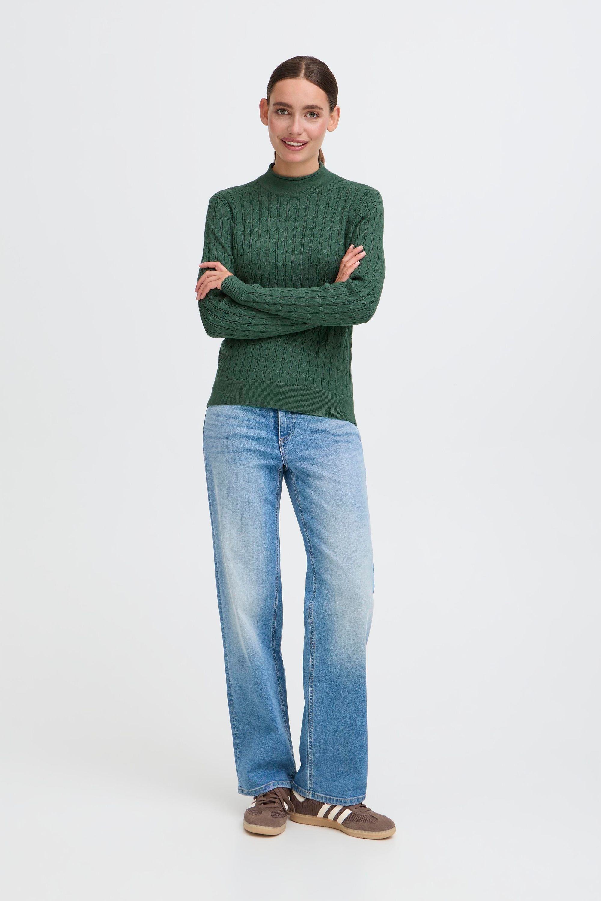 OXMO Rollkragenpullover »Rollkragenpullover OXISALLY«