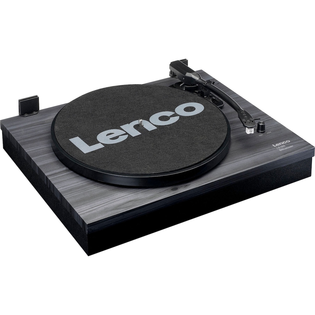 Lenco Plattenspieler »LS-300BK Plattenspieler mit ext. Lautsprechern«