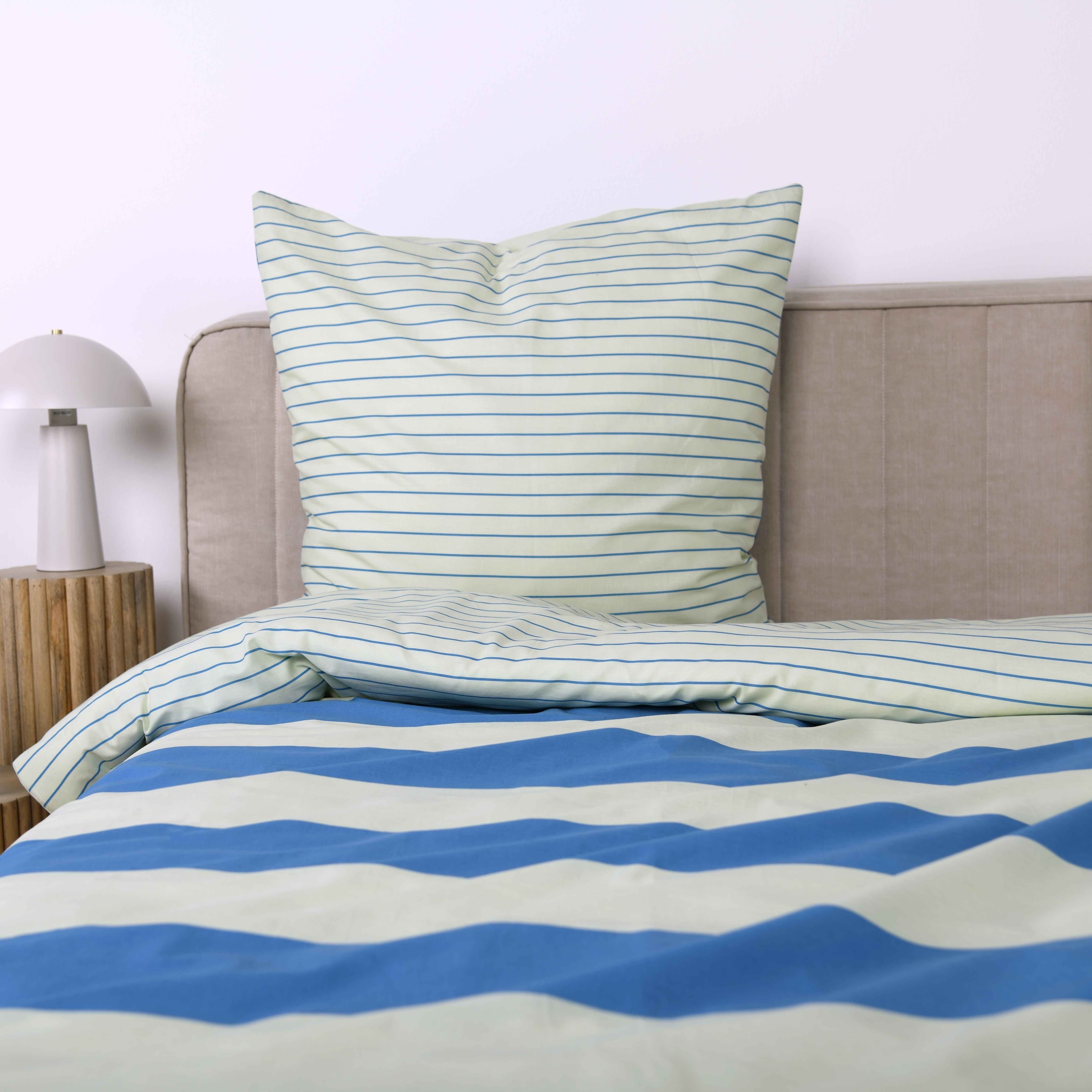 TOM TAILOR HOME Bettwäsche »BOLD STRIPES in Gr. 135x200cm, 155x220cm oder 200x220cm« 2 Stk. new bedroom, mit farbigem Markenreißverschluss