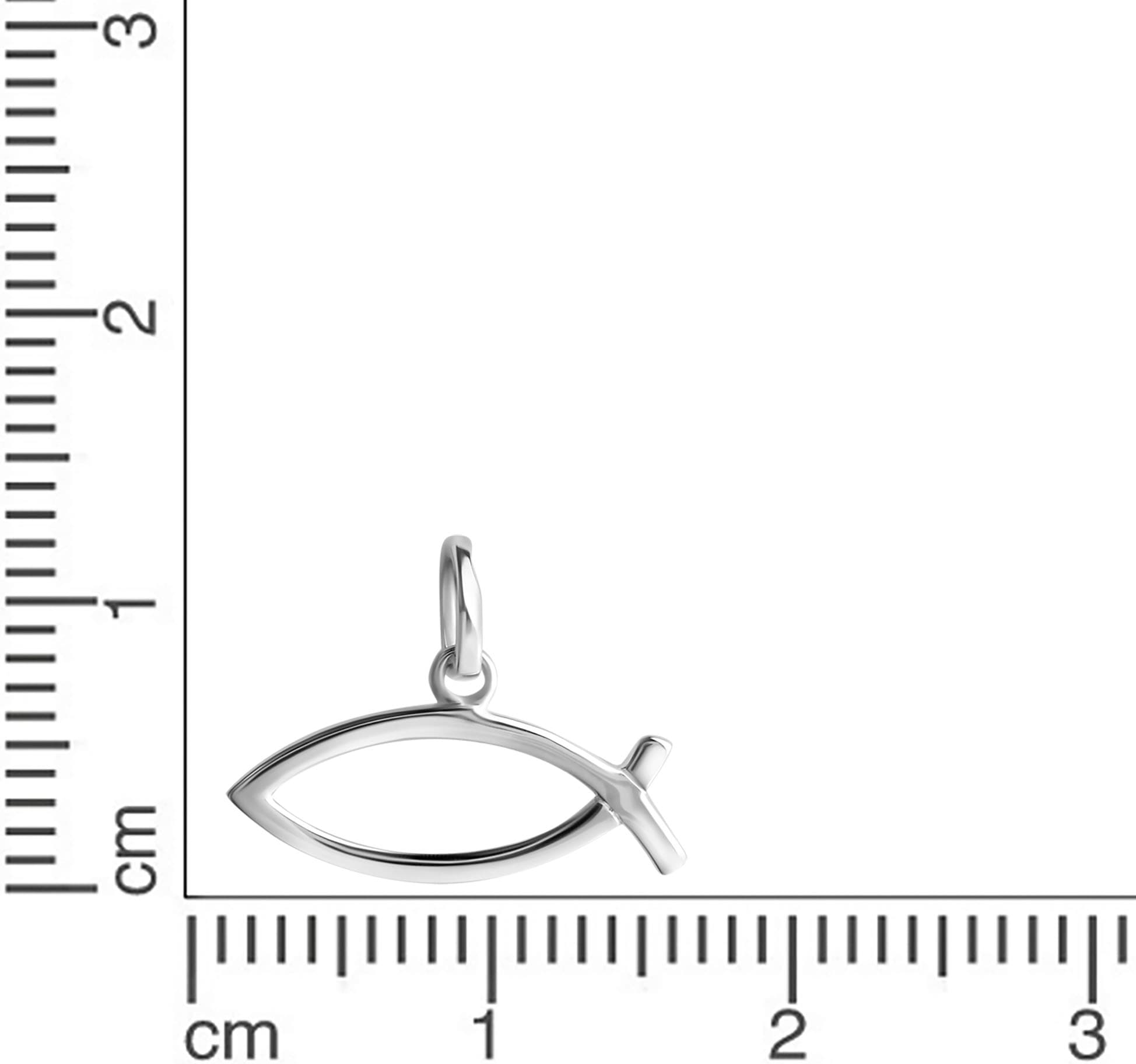 Firetti Kettenanhänger »Schmuck Geschenk Silber 925 Halsschmuck Anhänger Fisch« ()