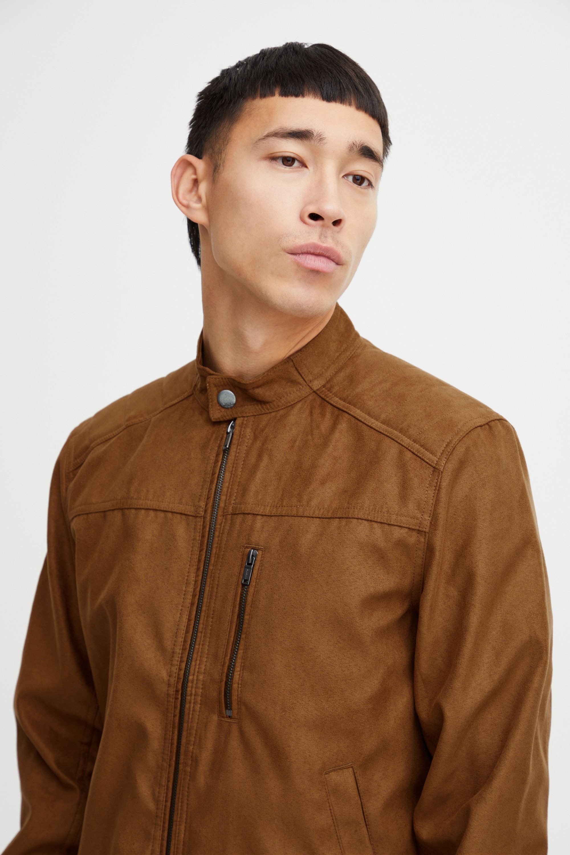 Blend Lederimitatjacke »Lederimitatjacke BHOuterwear«, ohne Kapuze