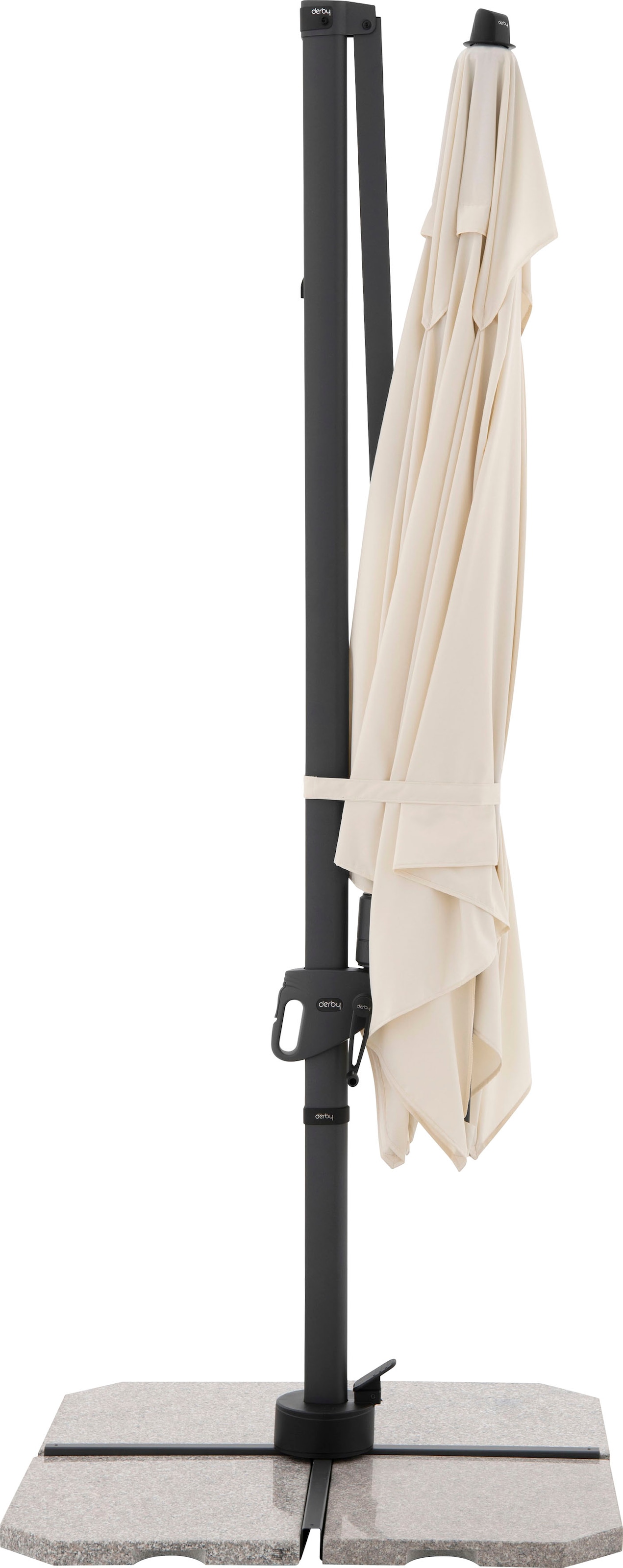 doppler® Sonnenschirm »Derby«, (Derby), Rahmenständer