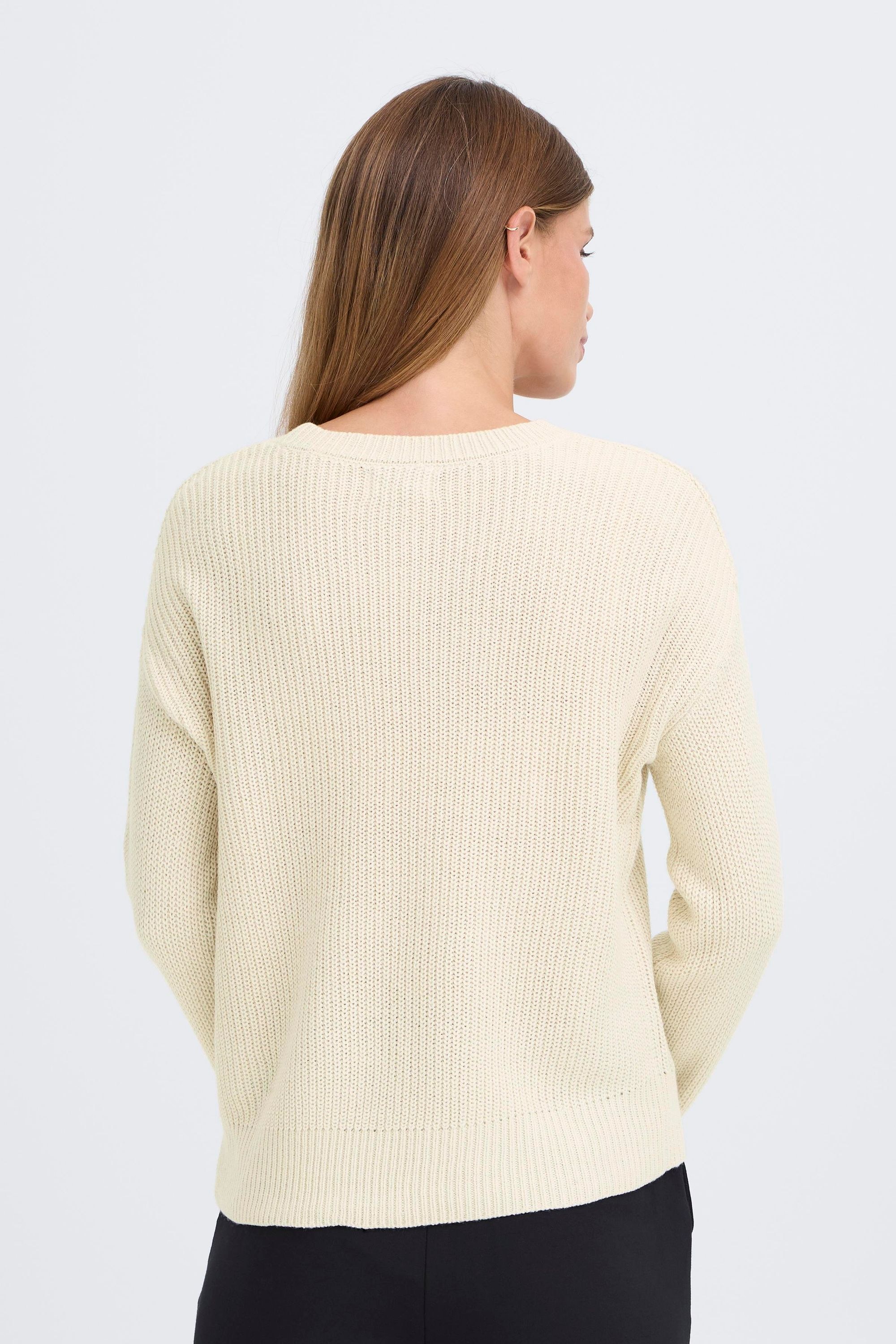 OXMO Strickfleece-Pullover »Strickpullover OXKimni«
