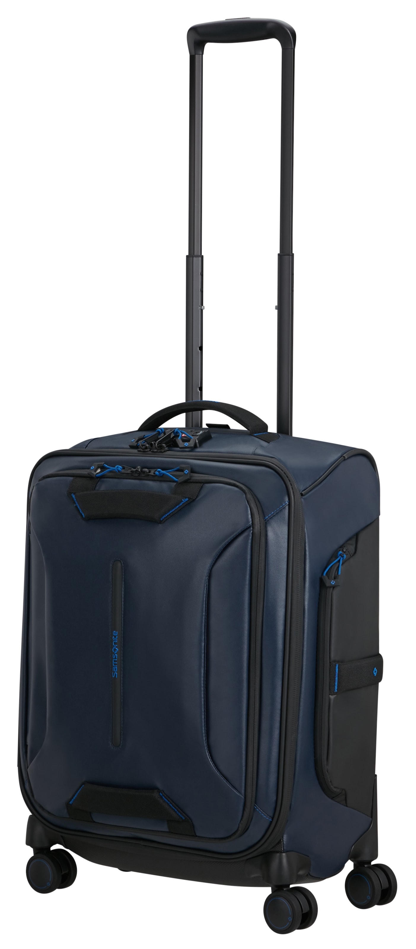 Samsonite Weichgepäck-Trolley »ECODIVER, verschiedene Größen und Farben«, 4 Rollen, Koffer Reisegepäck Weichgepäck-Koffer Fronttasche