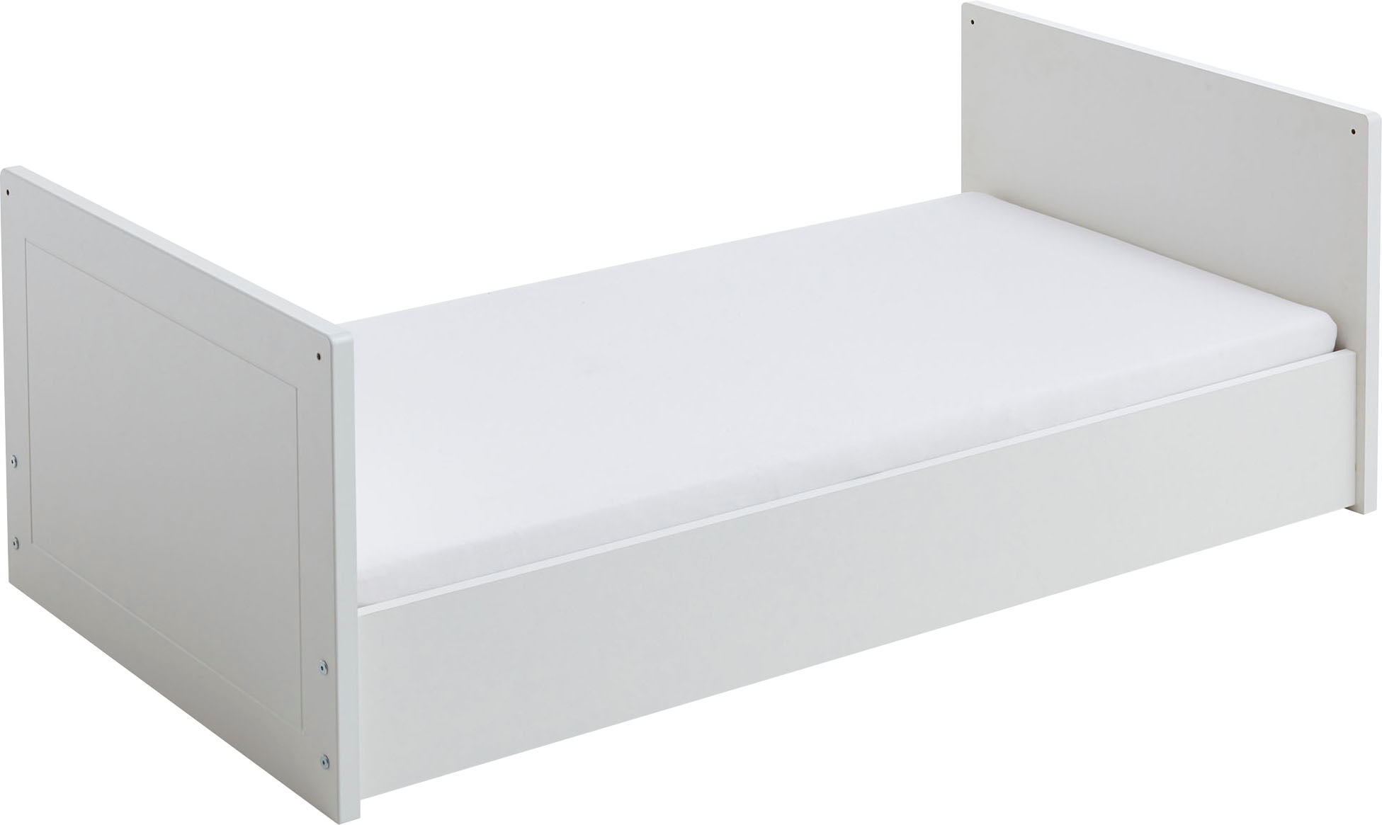 arthur berndt Babyzimmer-Komplettset »Thilo«, (Set, 3 tlg., Kinderbett, Schrank, Wickelkommode), Made in Germany; mit Kinderbett, Schrank und Wickelkommode