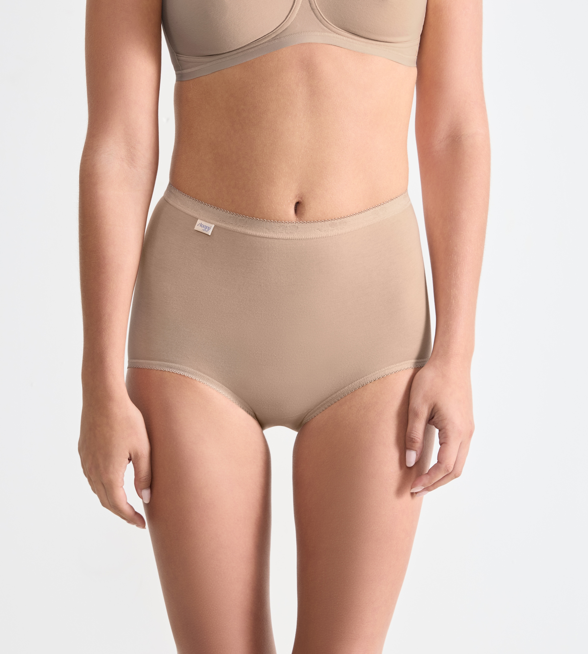 sloggi Slip »Basic+ Maxi 3P«, (3er Pack), perfekter Sitz