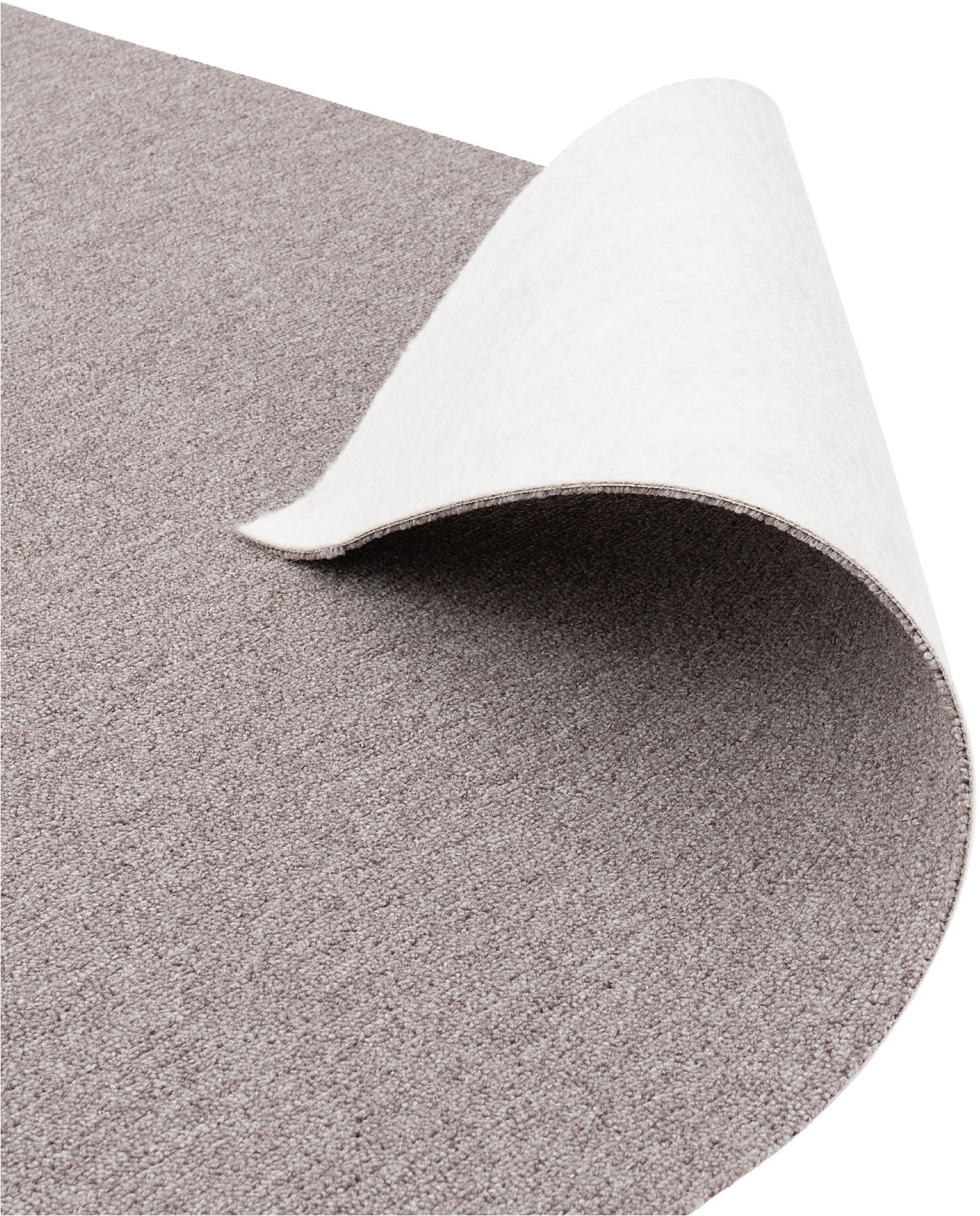 my home Teppichboden »Fortis, Schlinge, Made in Netherlands«, rechteckig, 5 mm Höhe, meliert, Breite 400 cm, strapazierfähig, Wohnzimmer