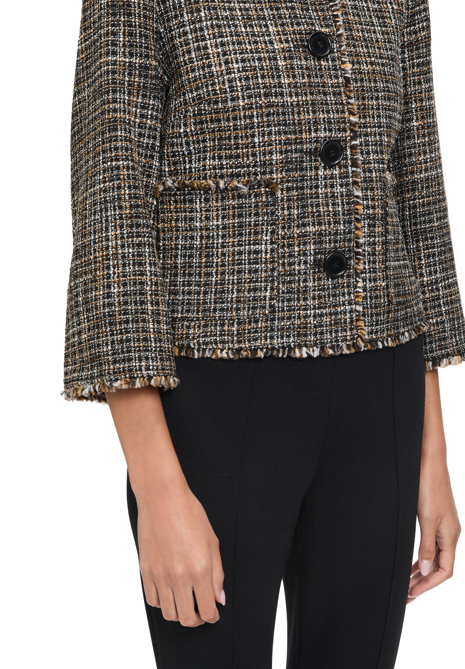 Betty Barclay Jackenblazer »Casual-Blazer mit Fransen«
