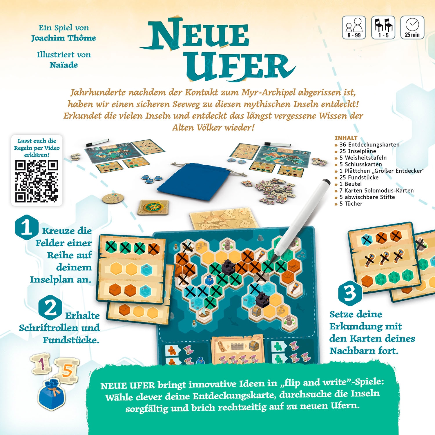 HUCH! Spiel »Neue Ufer«