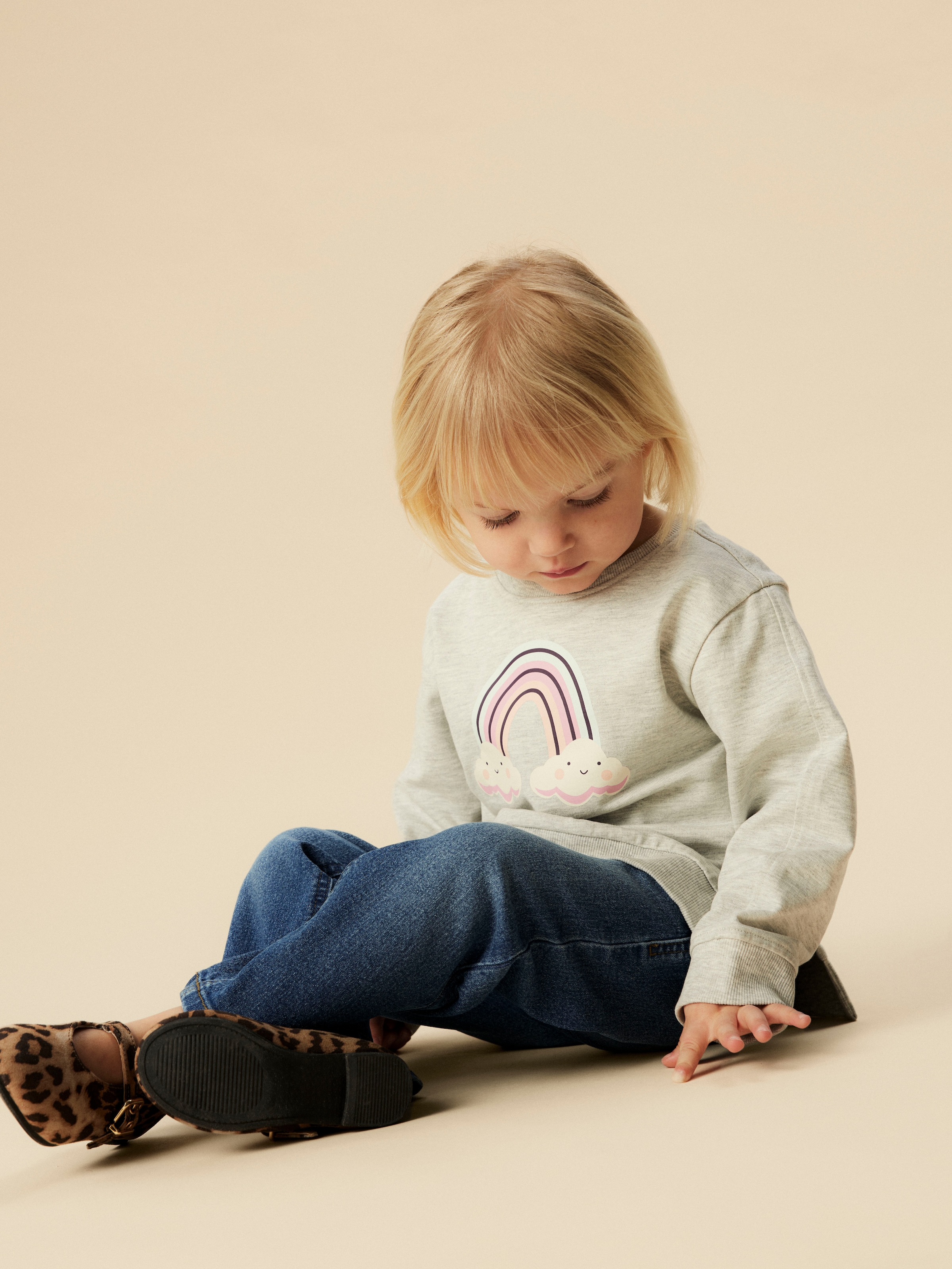Name It Sweatshirt »NMFBISSINE LS NREG SWE UNB BOX  PB«
