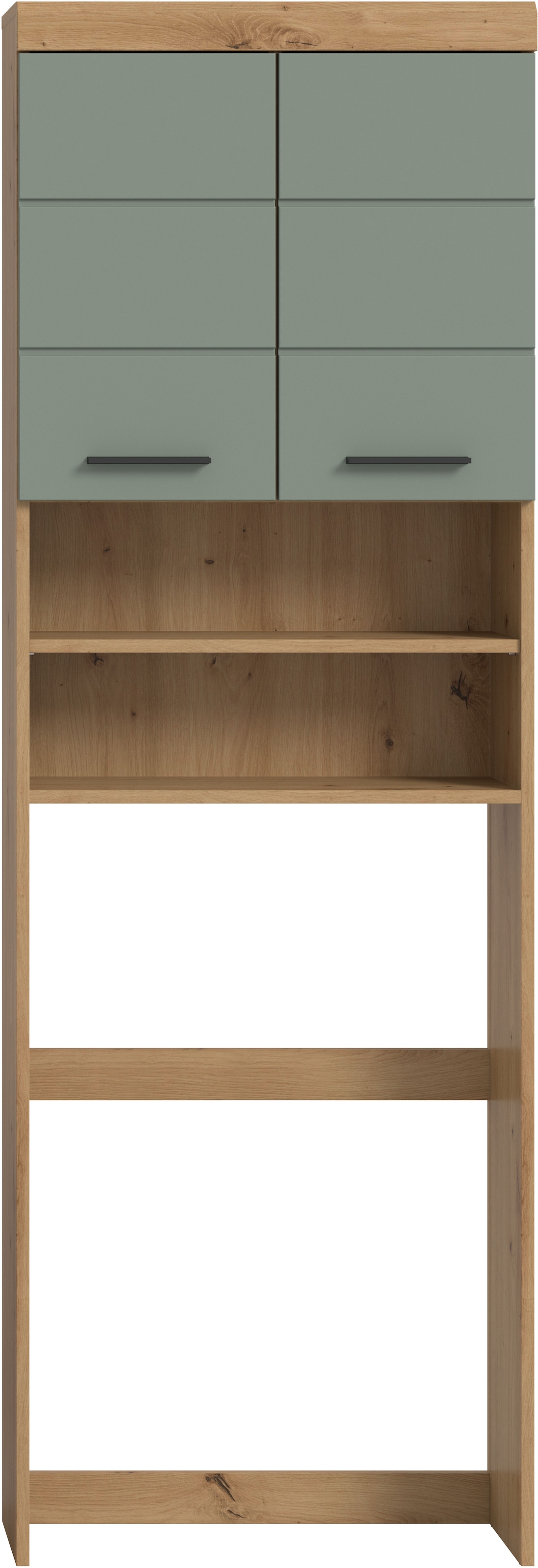 INOSIGN Waschmaschinenumbauschrank »Siena, Breite 63cm, für Waschmaschine & Trockner, 2 Türen, MDF-Front«, in verschiedenen Farben, Überbauschrank, Umbauschrank, Badschrank