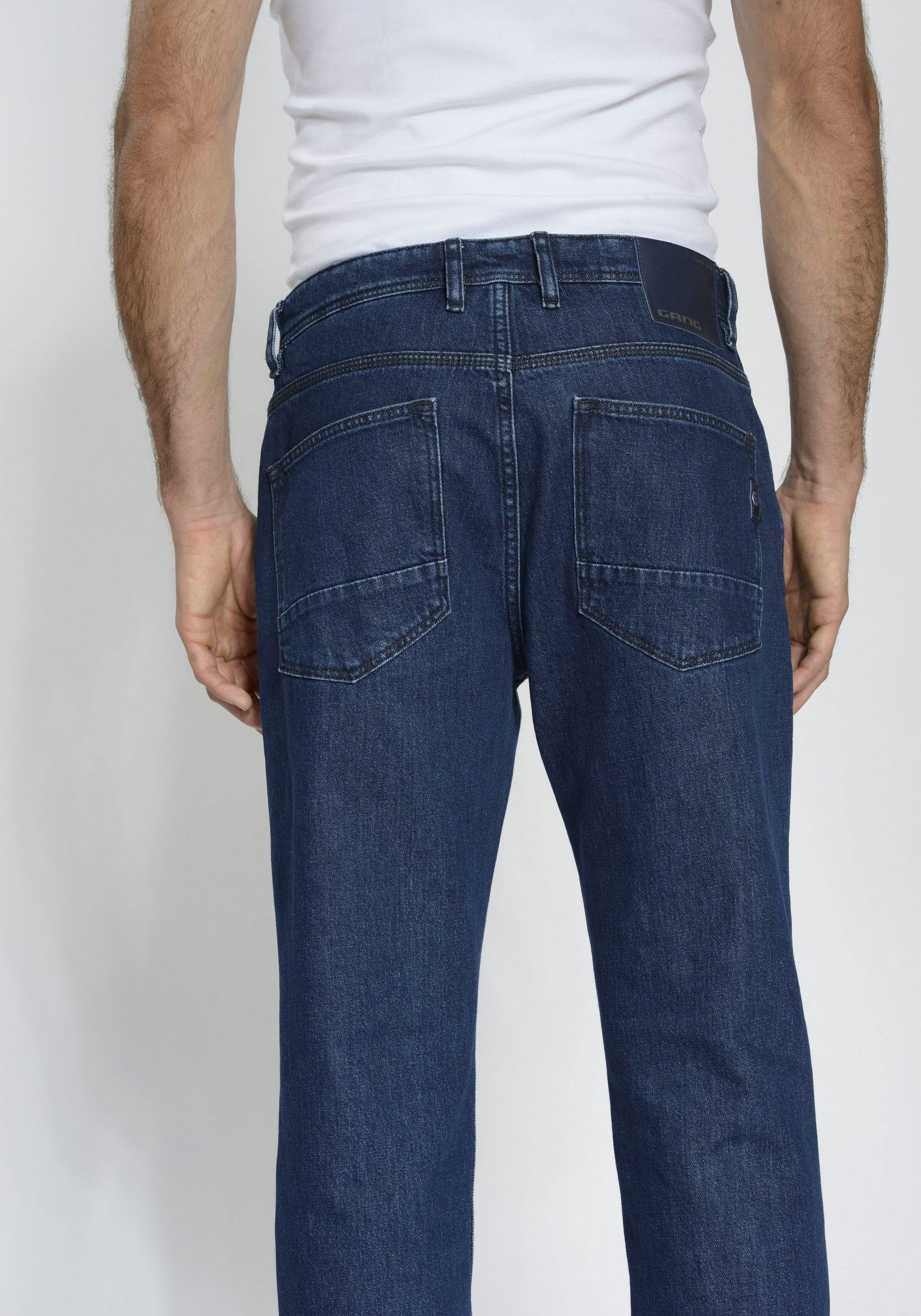 GANG 5-Pocket-Jeans »94SESTO«, Straight fit im 5-Pocket-Style mit Ziernaht auf Coinpocket
