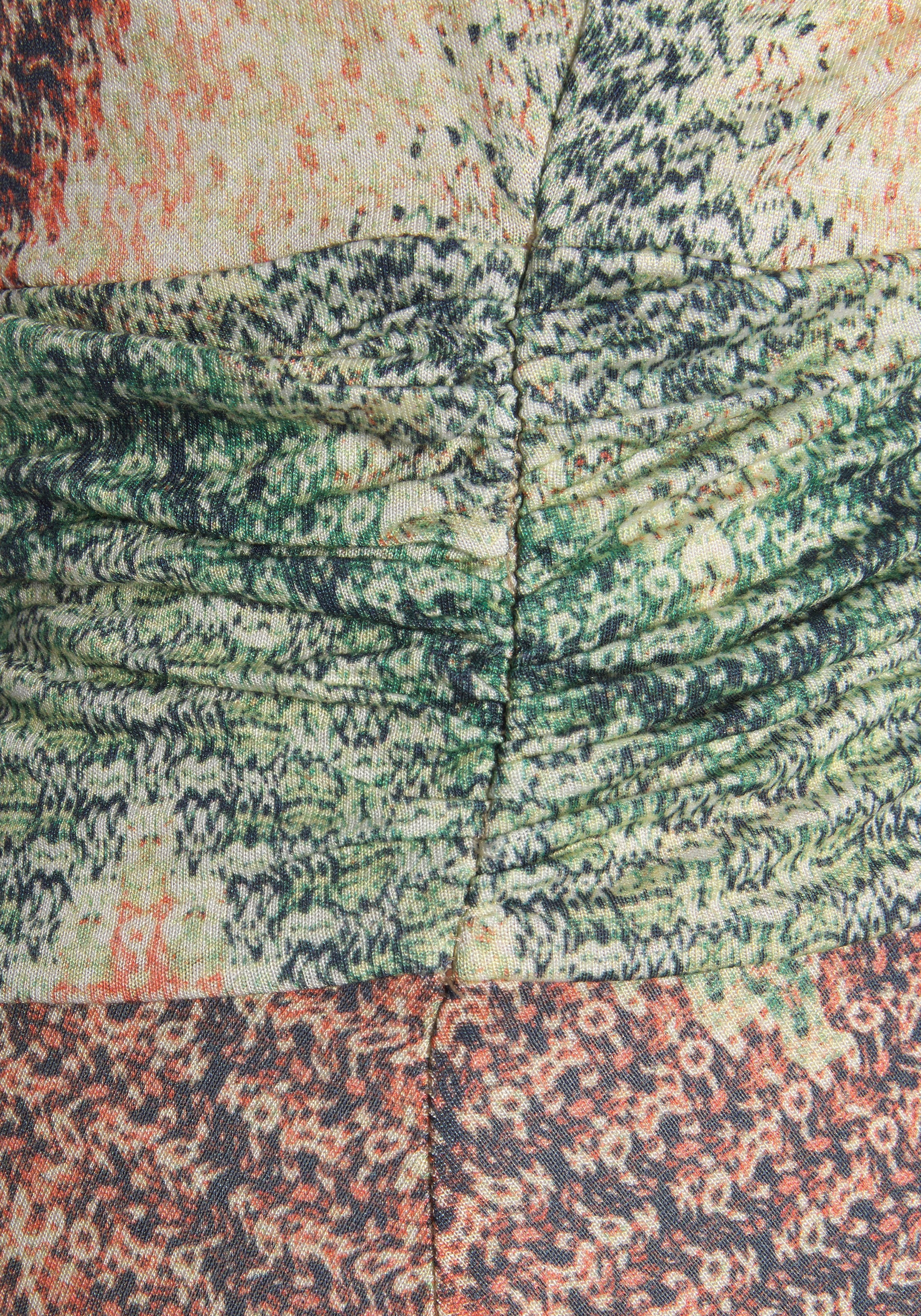 LASCANA Midikleid mit sommerlichem Print
