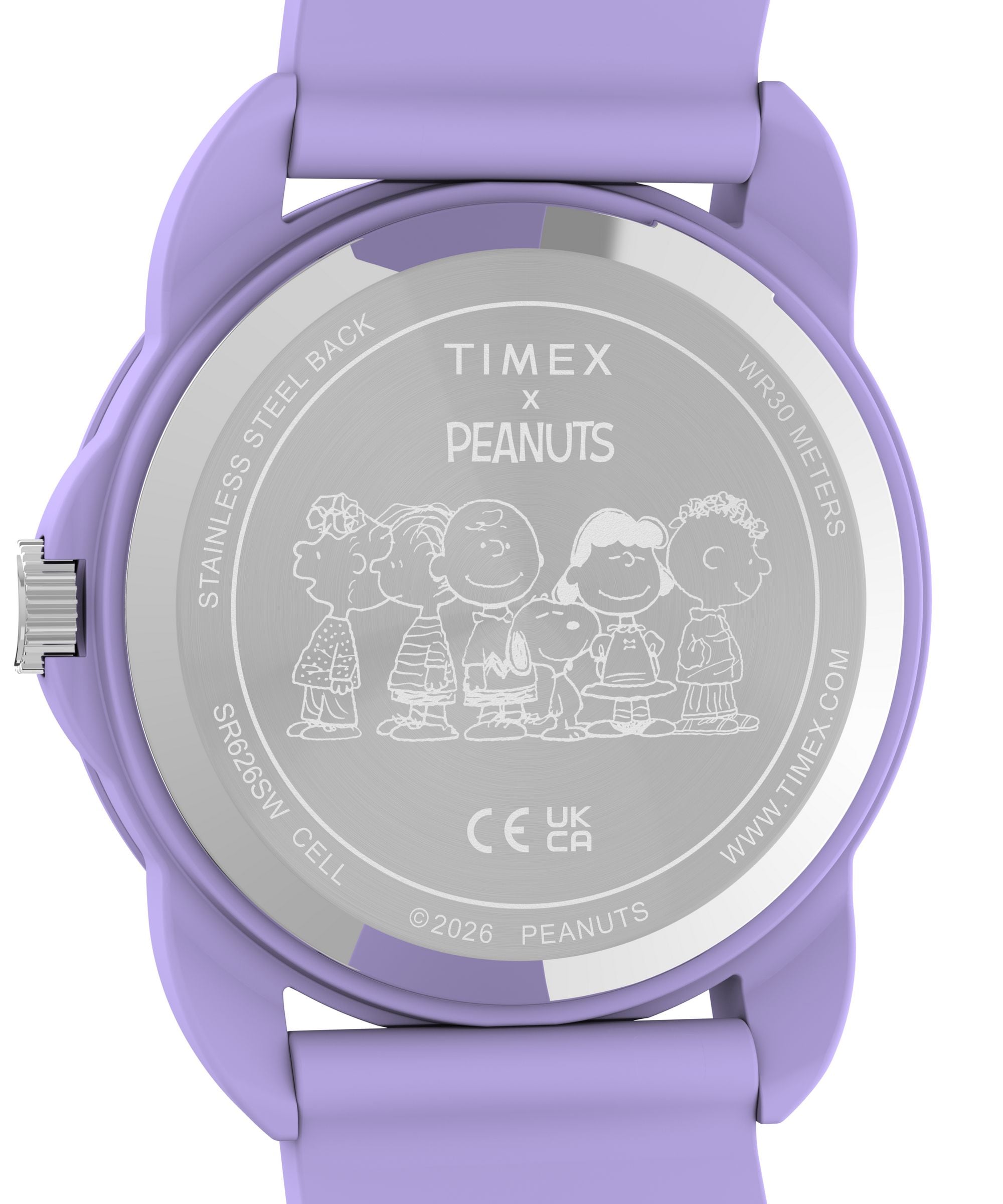 Timex Quarzuhr »Timex x Peanuts Youth Spring« Armbanduhr, Silikonarmband, analog