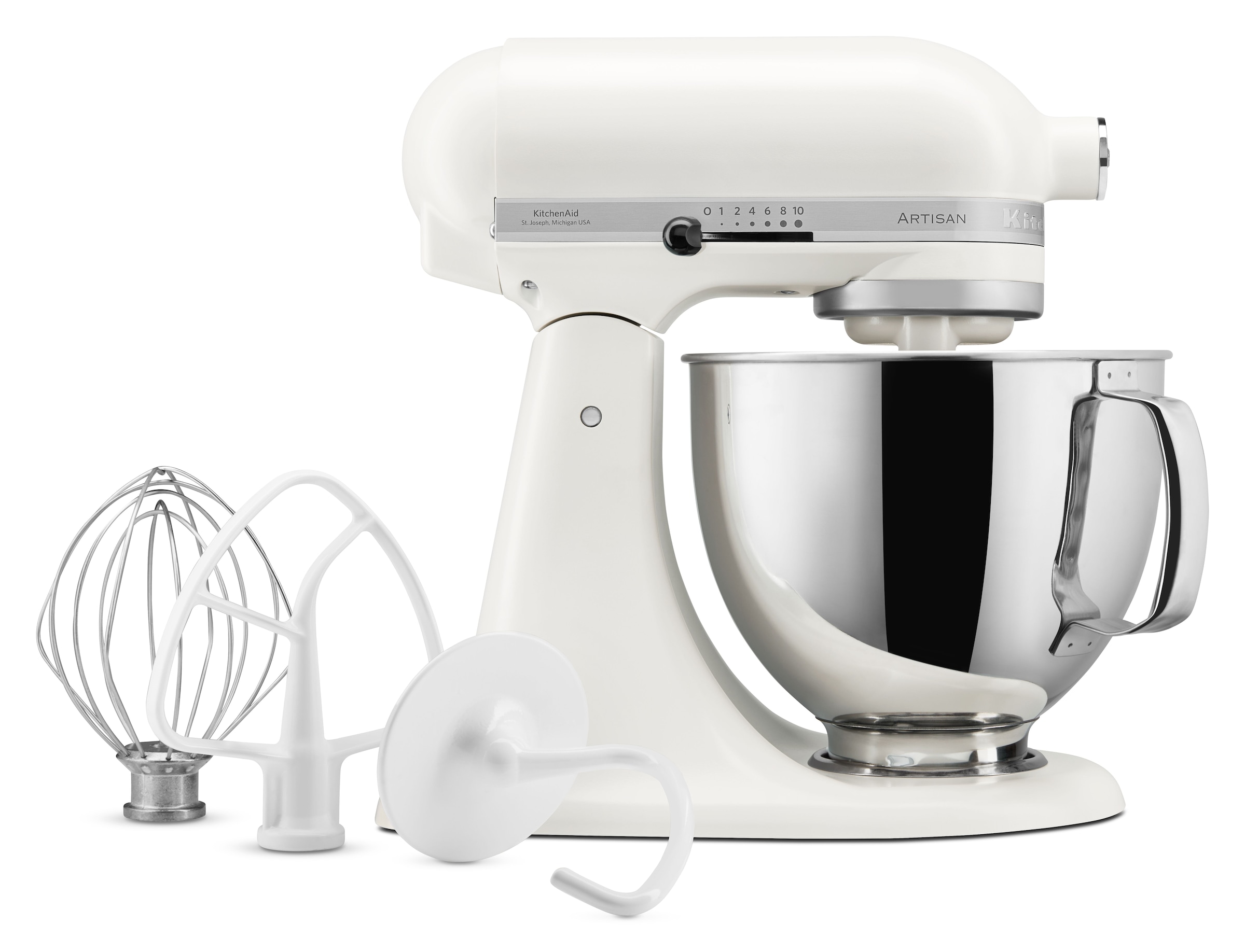 KitchenAid Küchenmaschine »5KSM125EPL« Set aus Küchenmaschine mit Glasschüssel und Fleischwolf