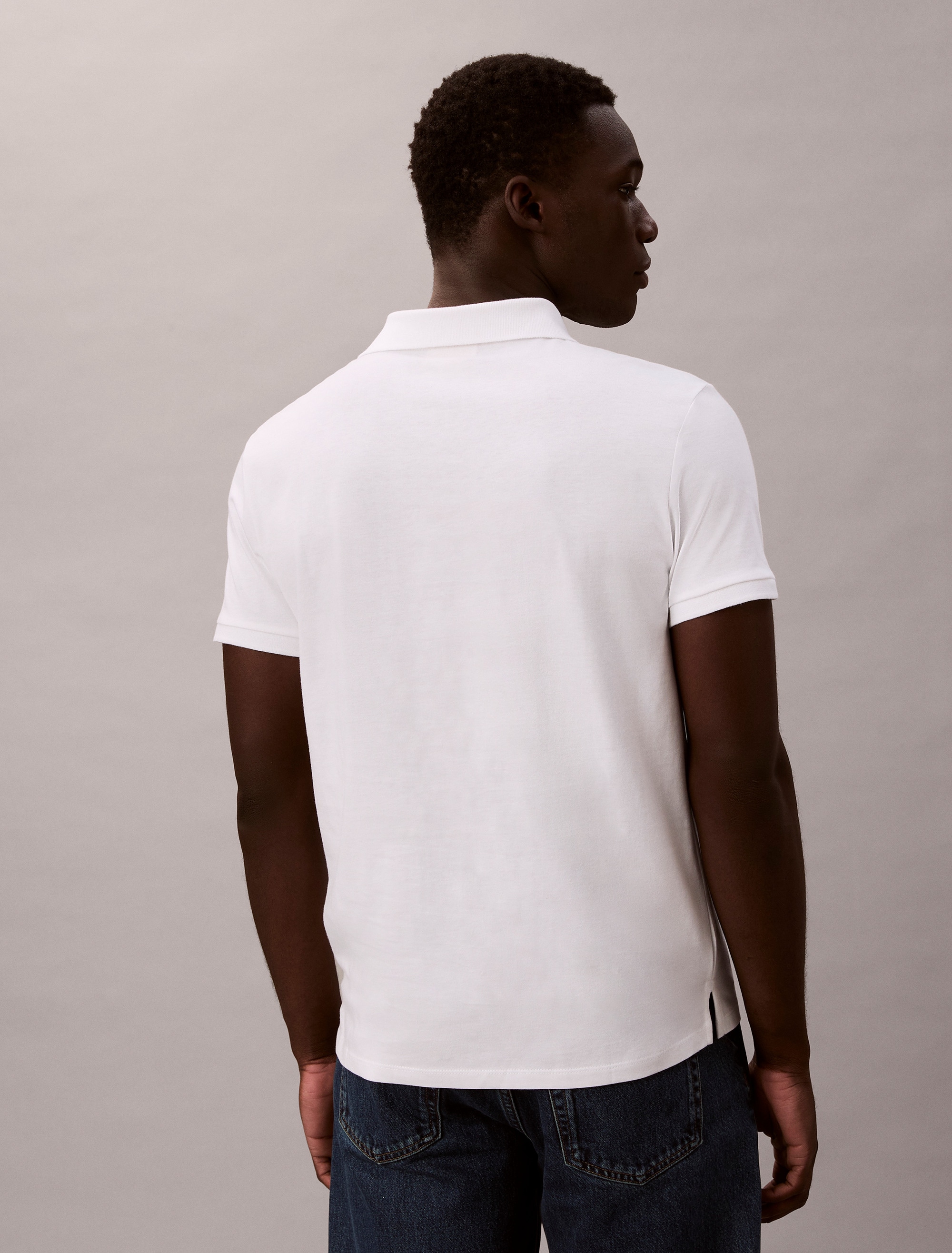 Calvin Klein Jeans Poloshirt »CLASSIC MONOGRAM« normale Passform, basic, Logostickerei