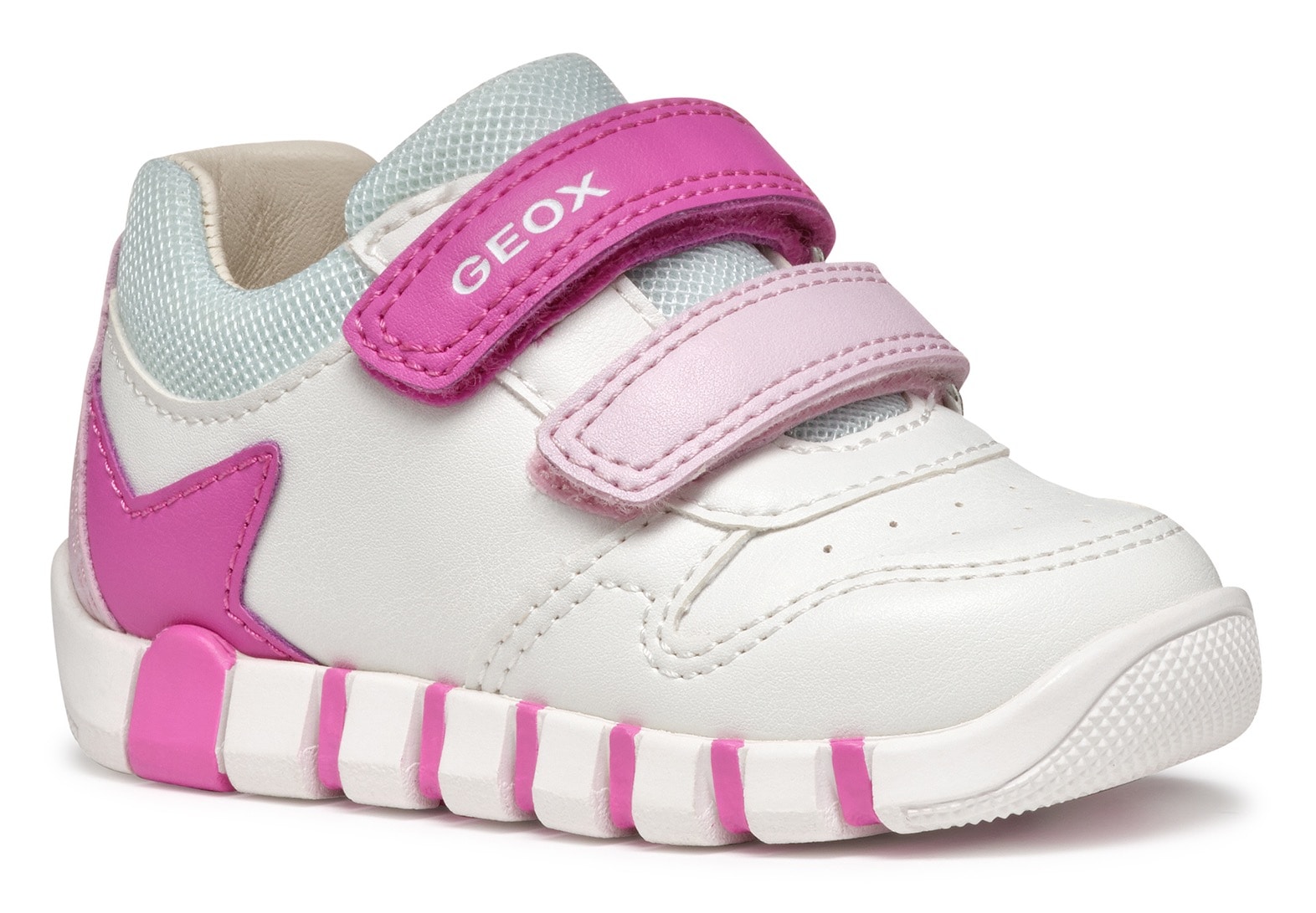 Lauflernschuh »B IUPIDOO GIRL«, Sneaker, Klettschuh, Mädchenschuh mit großem Stern an...