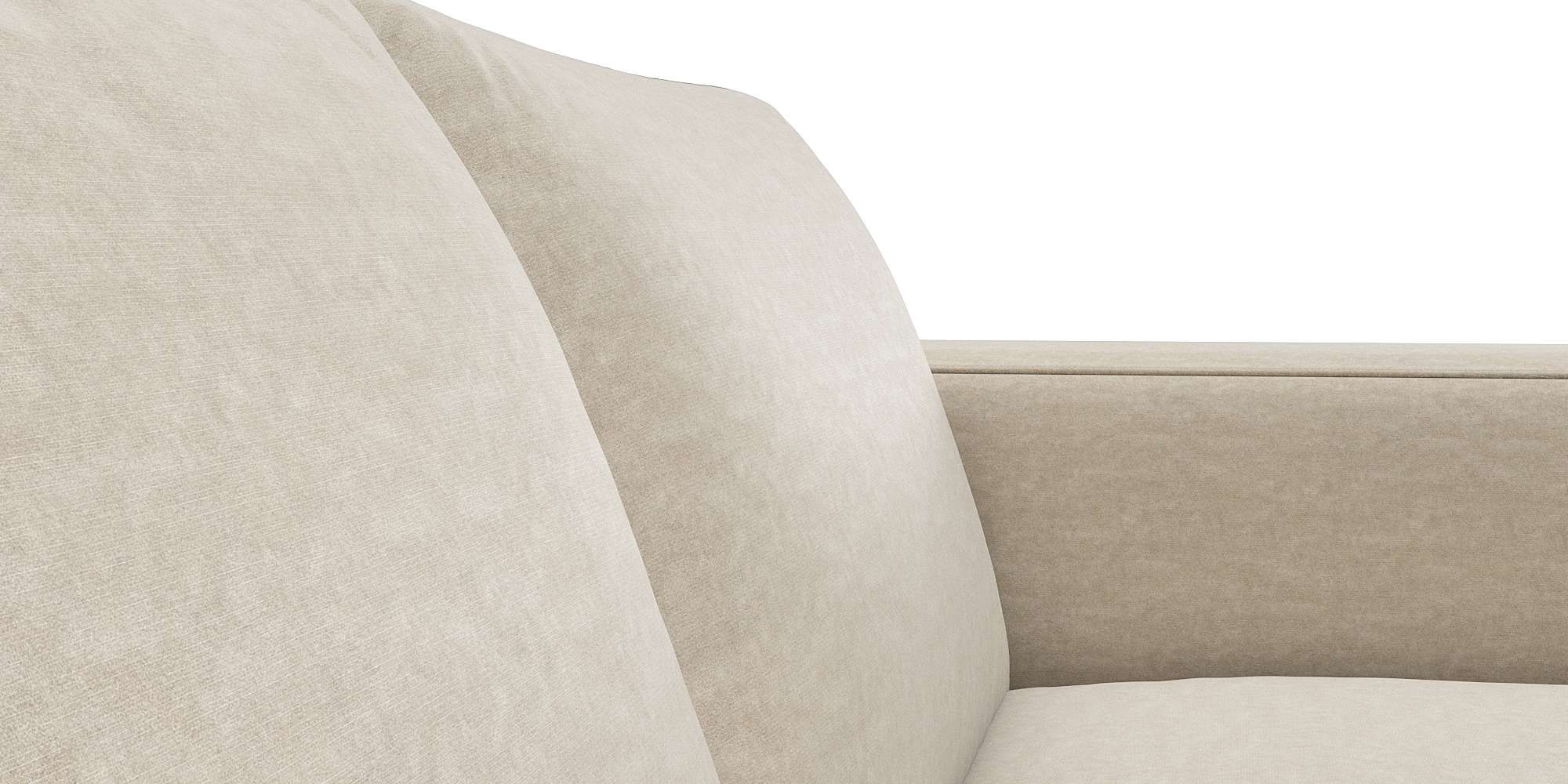 FLEXLUX Ecksofa »Fiore, L-Form«, breite Armlehnen, Füße alufarben, B/T 241/225 cm, Kaltschaum im Sitz