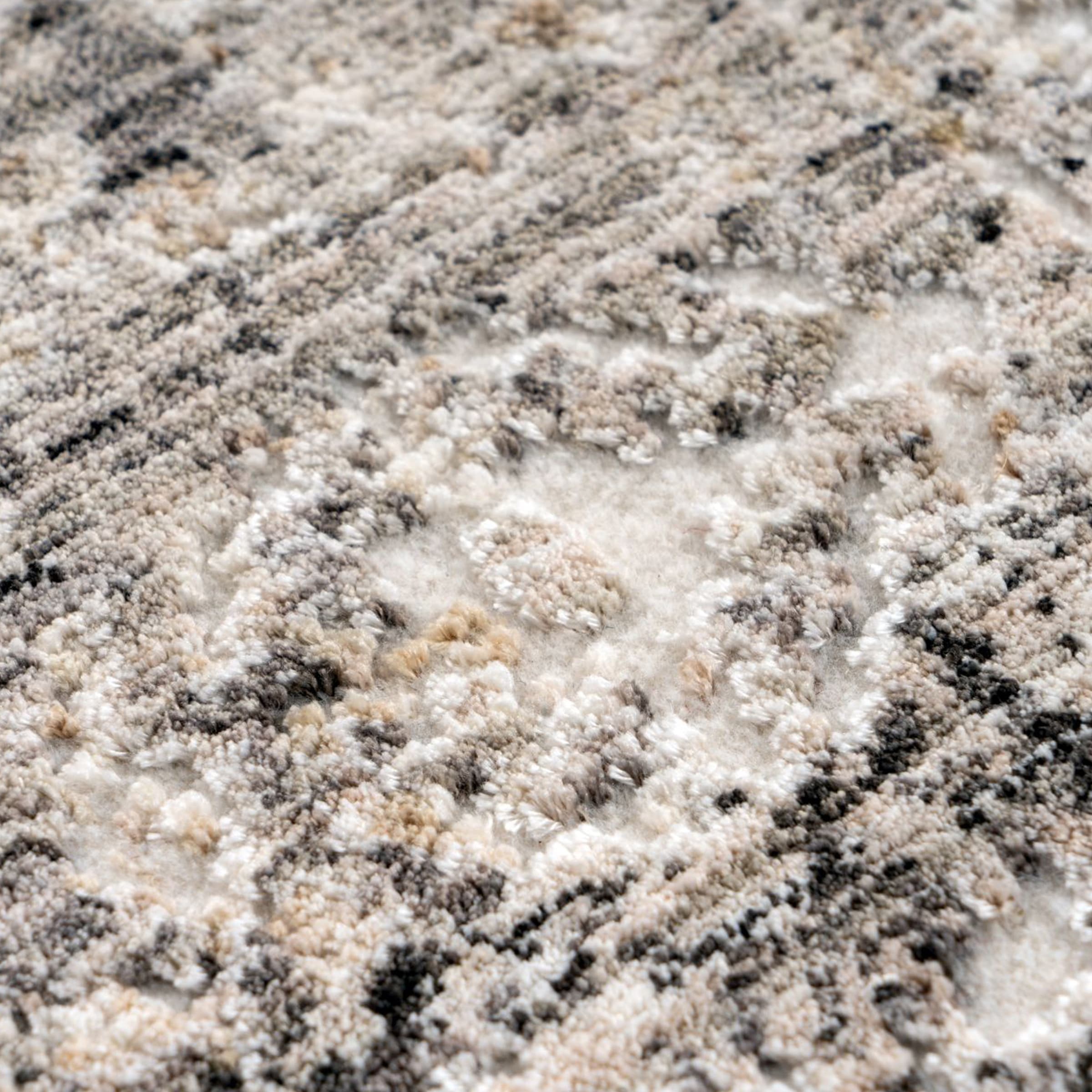 Kayoom Teppich »Amora 258« rechteckig 13 mm Höhe Kurzflor, Vintage, Orient, Hoch Tief Struktur, Wohnzimmer