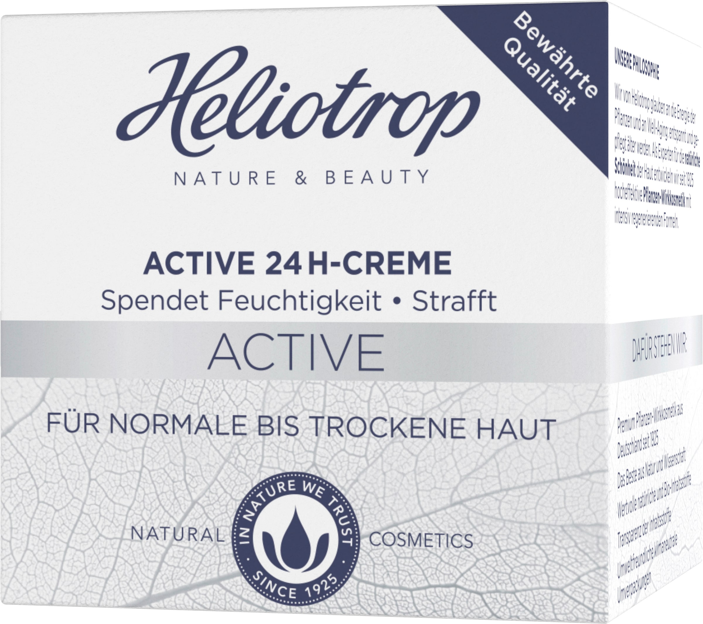 HELIOTROP Tagescreme »Active 24h-Creme«, mit hoher Wirksamkeit