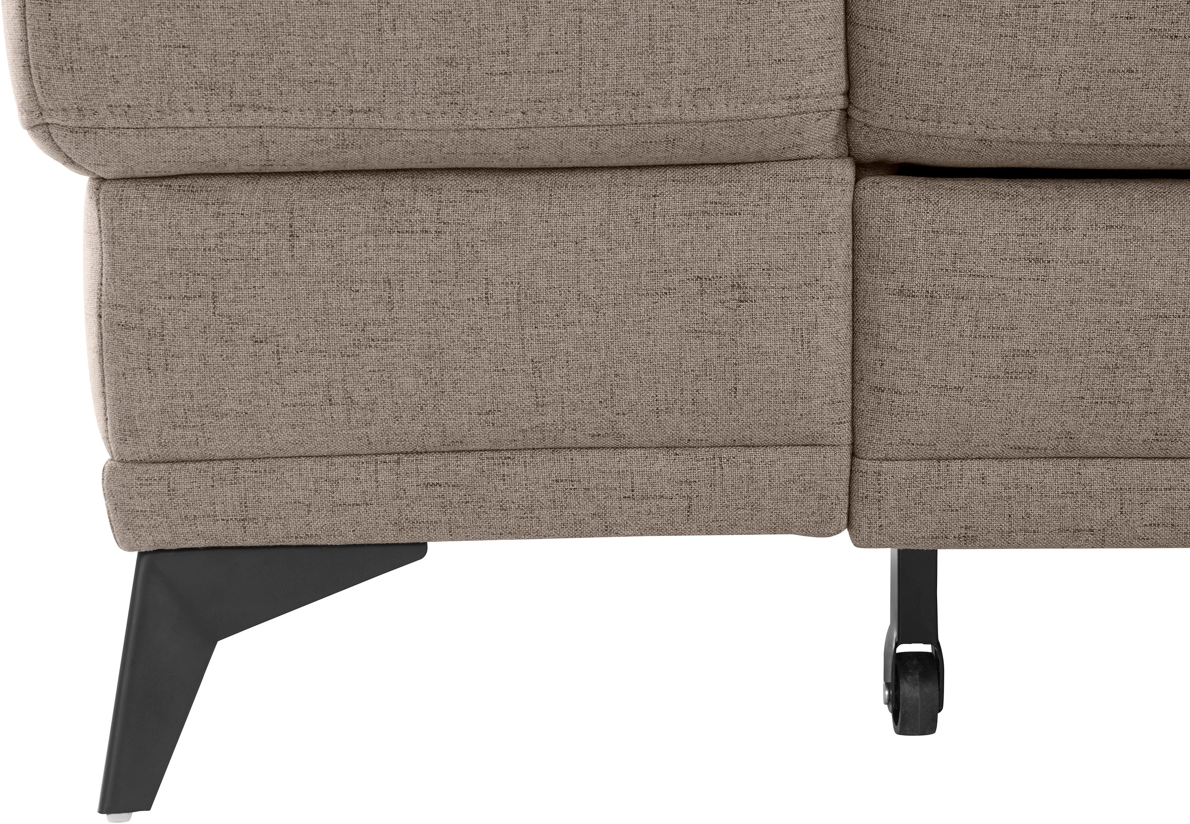 INOSIGN Ecksofa »Cardiz L-Form«, inkl.Kopfteilverstellung und Federkern wahlweise mit Bettfunktion