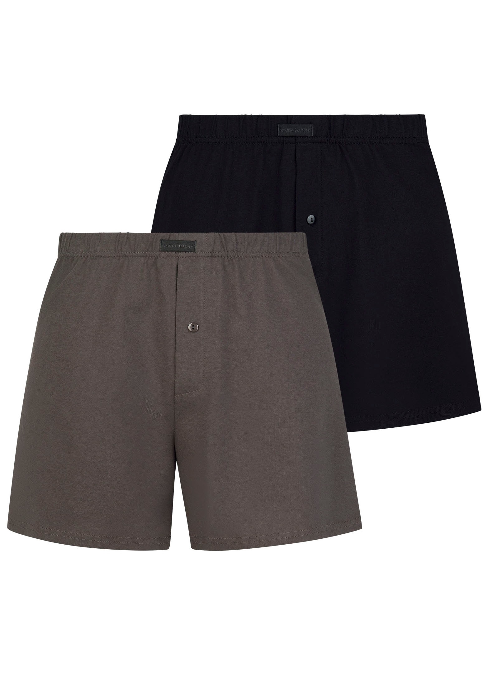 Bruno Banani Weiter Boxer »Loose Fit«, (2er Pack), mit Knopfleiste