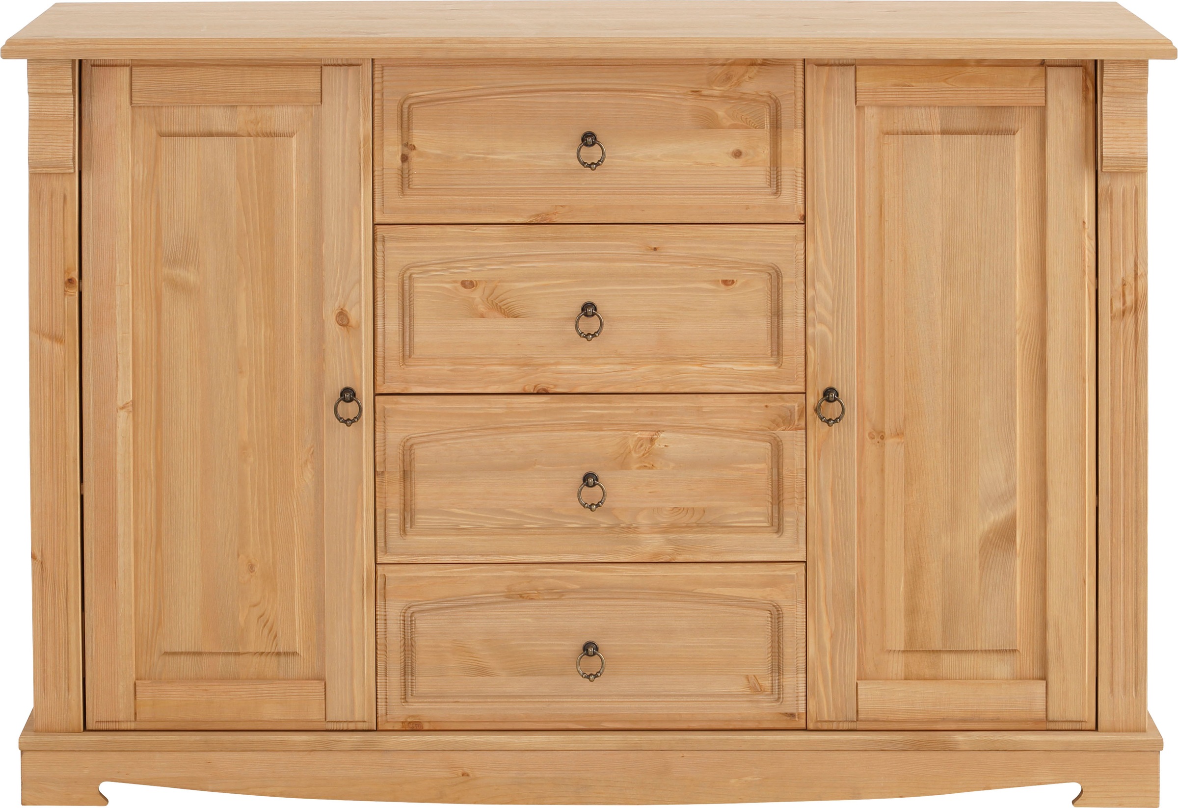 Home affaire Sideboard »Anna«, Kommode aus massiver Kiefer, FSC®, Breite 140 cm