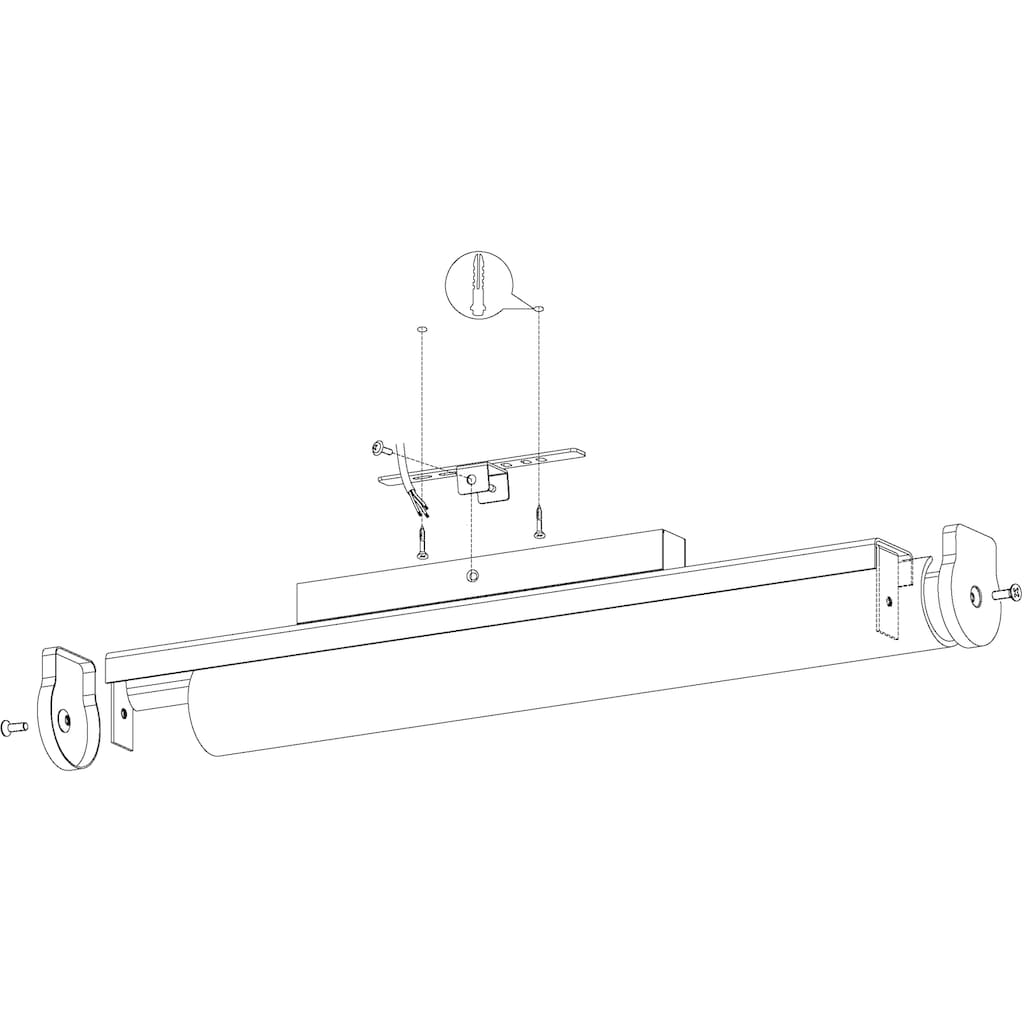 EGLO LED Bad-Wandleuchte »CALNOVA«, Schutzart IP44, inkl. LED Leuchtmodul