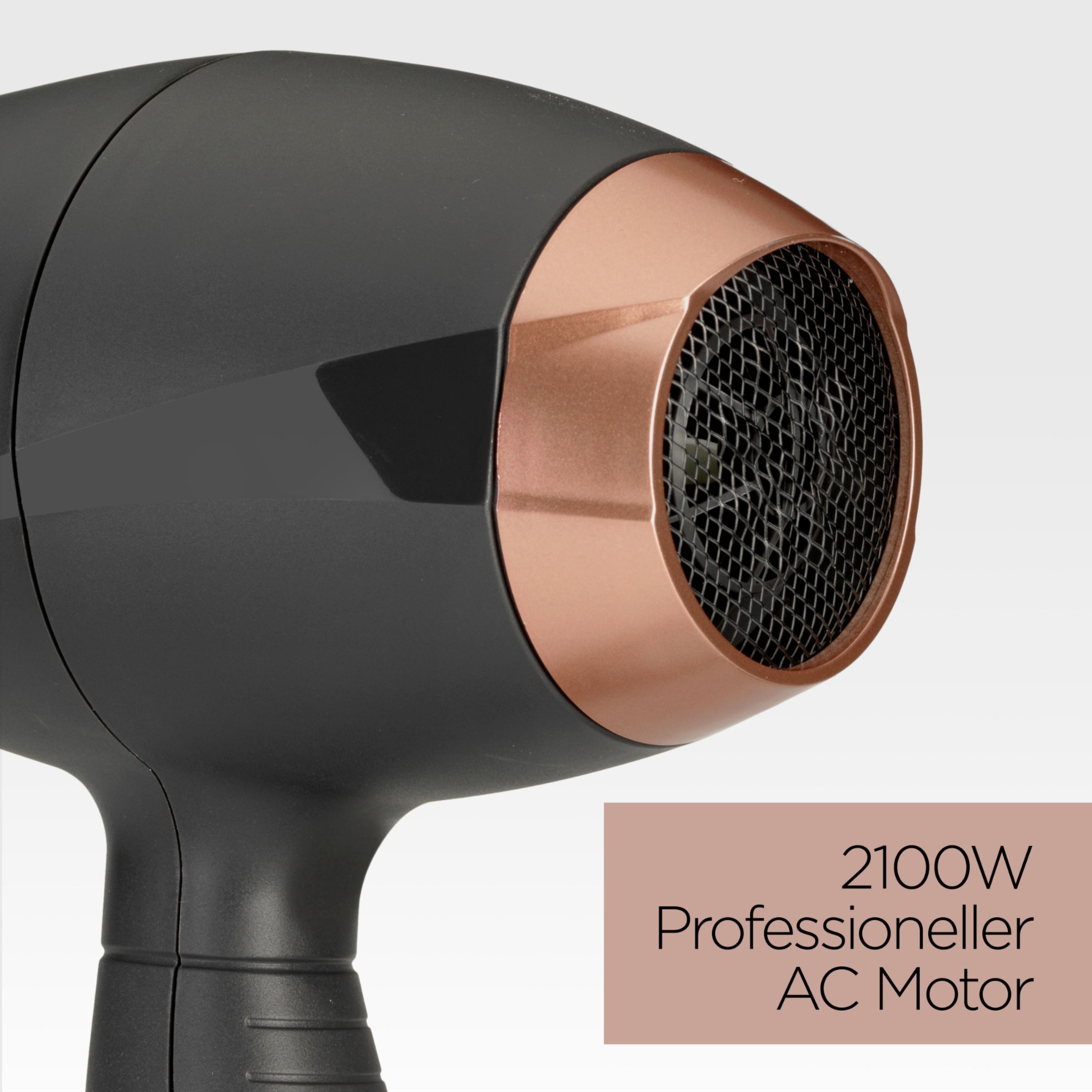 BaByliss Ionic-Haartrockner »BaByliss Smooth Pro 2100 Haartrockner, 6709DE« 2.100 W 2 Aufsätze 2100W,  Fön mit Ionen-Technologie, Föhn  mit Diffusor für Locken
