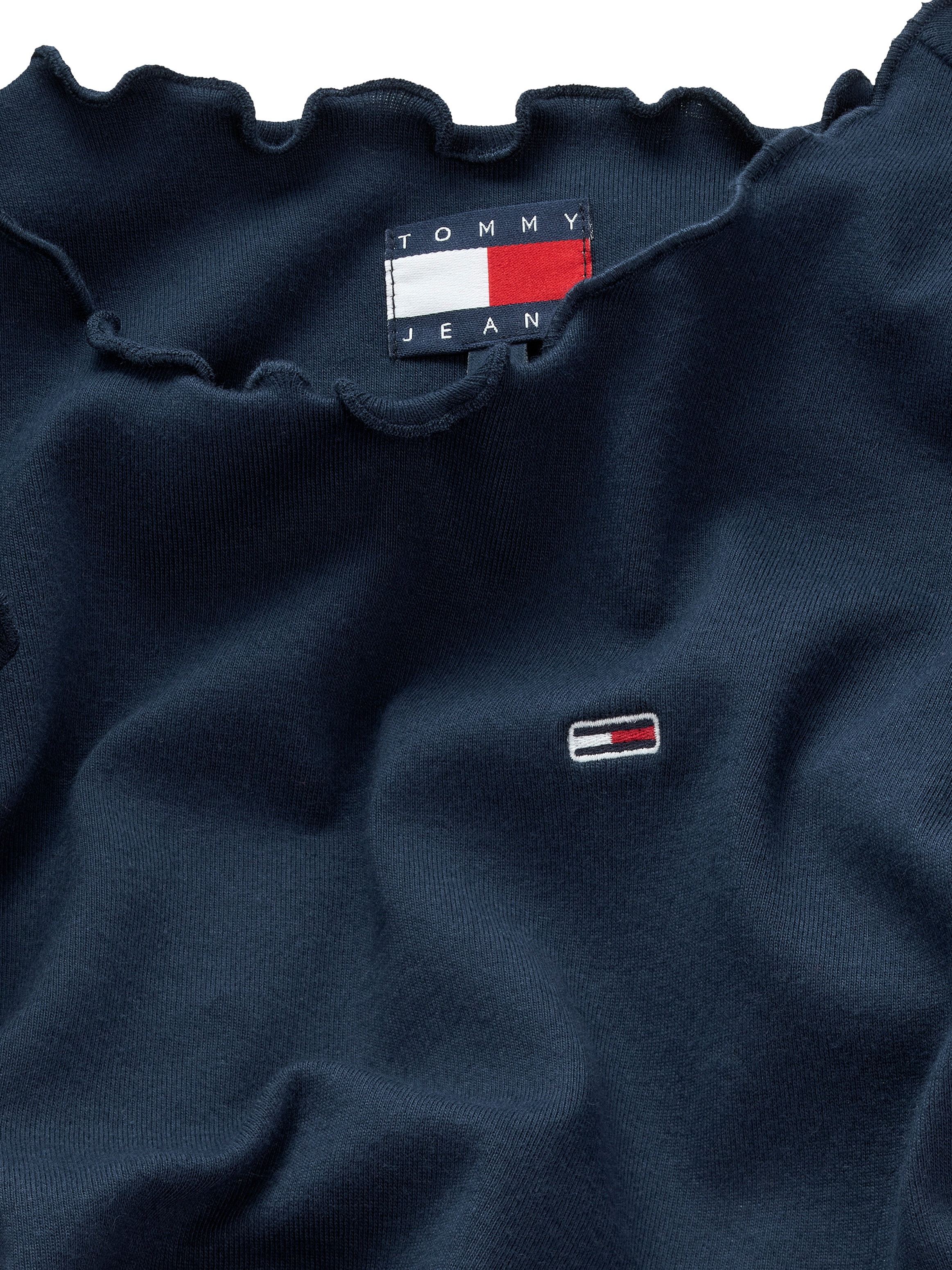 Tommy Jeans T-Shirt »TJW SH SLIM BABYLOCK TEE EXT«, mit Babylock