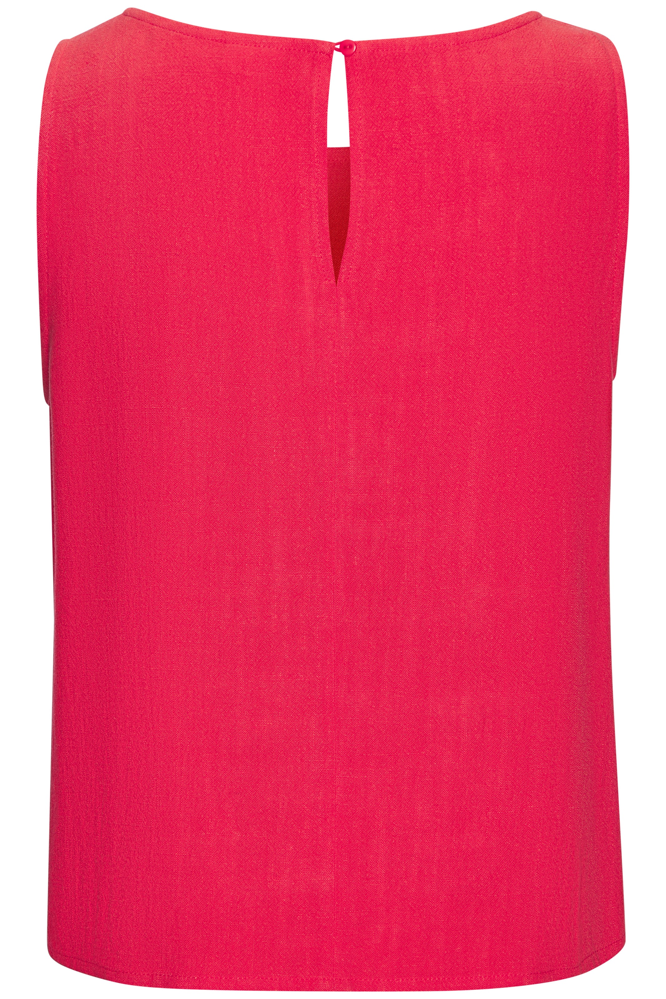 LASCANA Blusentop mit Leinenanteil, kurz geschnittenes Top