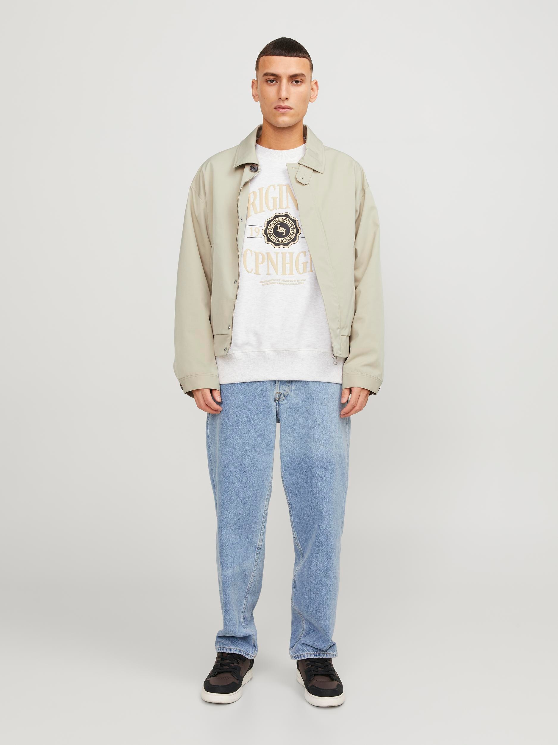 Jack & Jones Outdoorjacke »JORSANTORINI HARRINGTON JACKET SN«