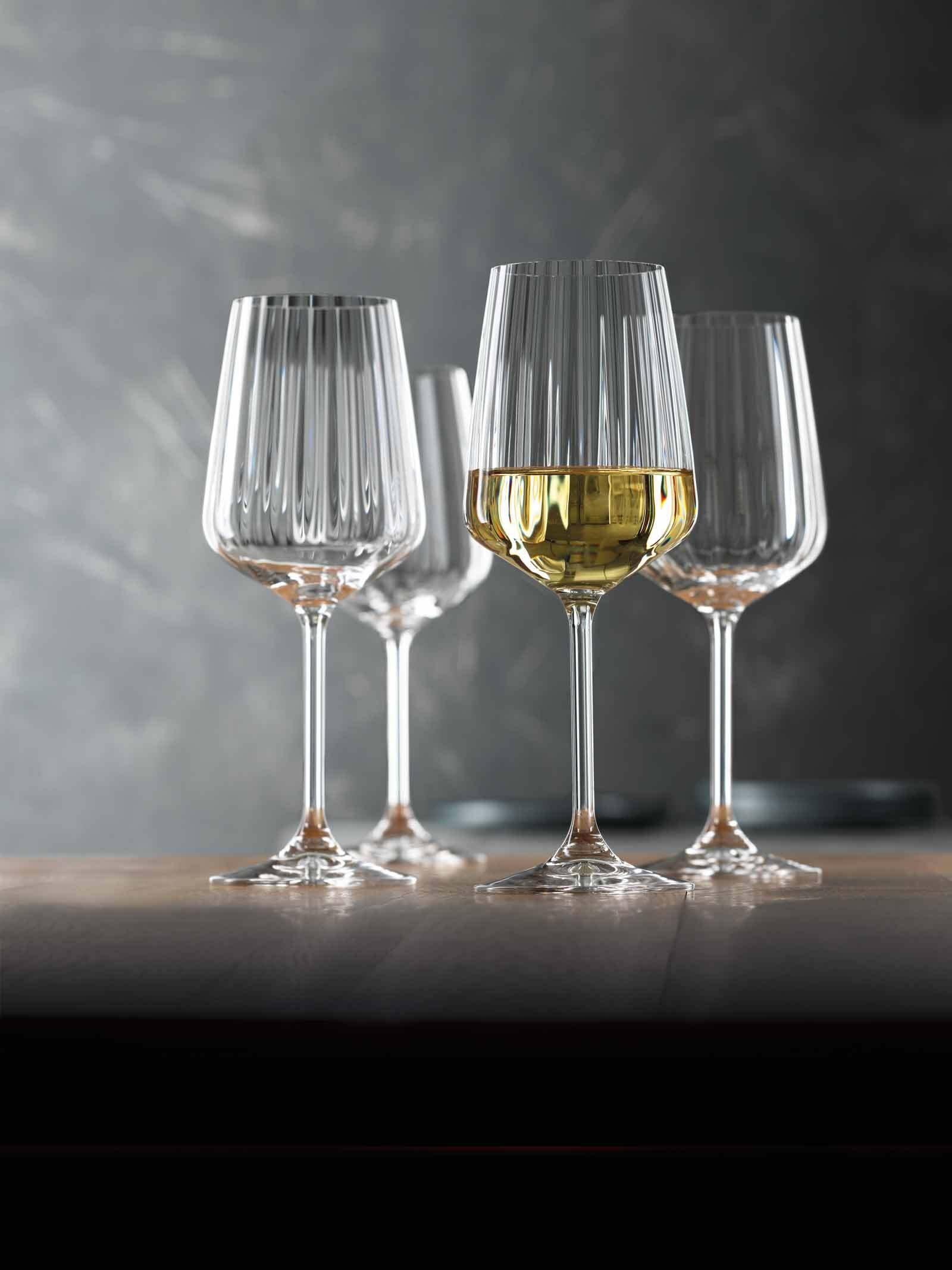SPIEGELAU Weißweinglas »Weißweingläser Lifestyle 440 ml 4er Set transparent«